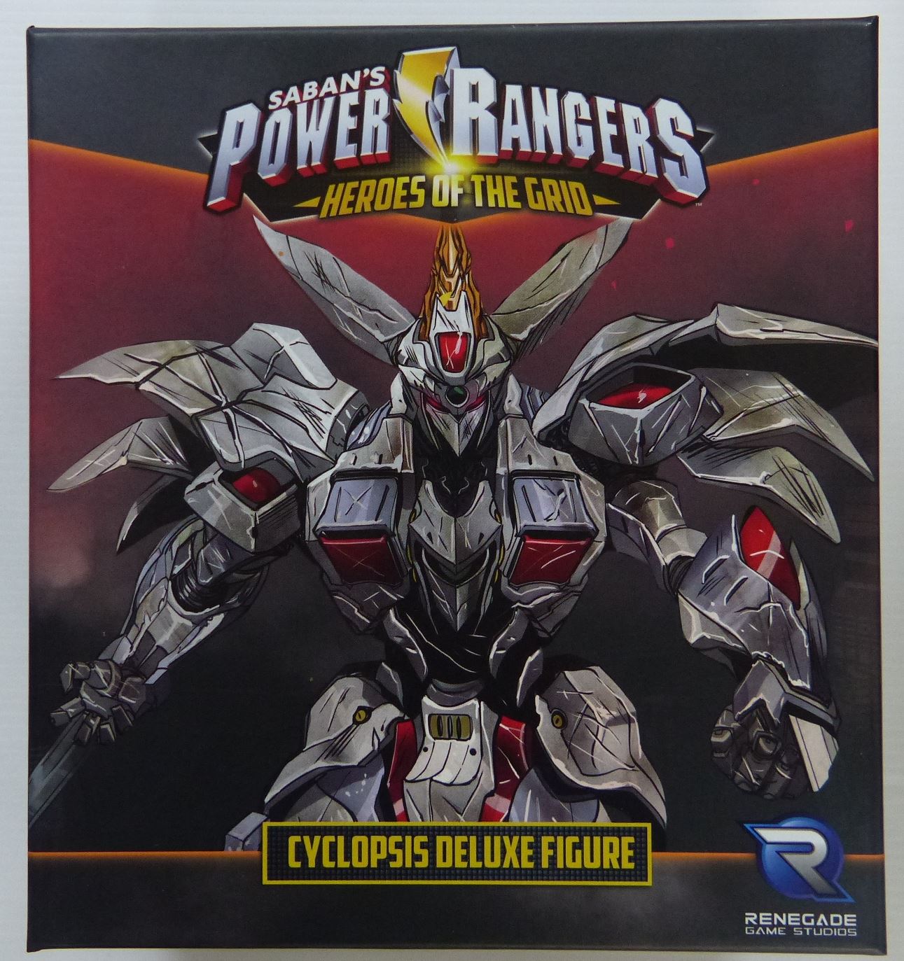 Cyclopsis Deluxe Figure - Power rangers: Heros of the grid - Board Game #2E3