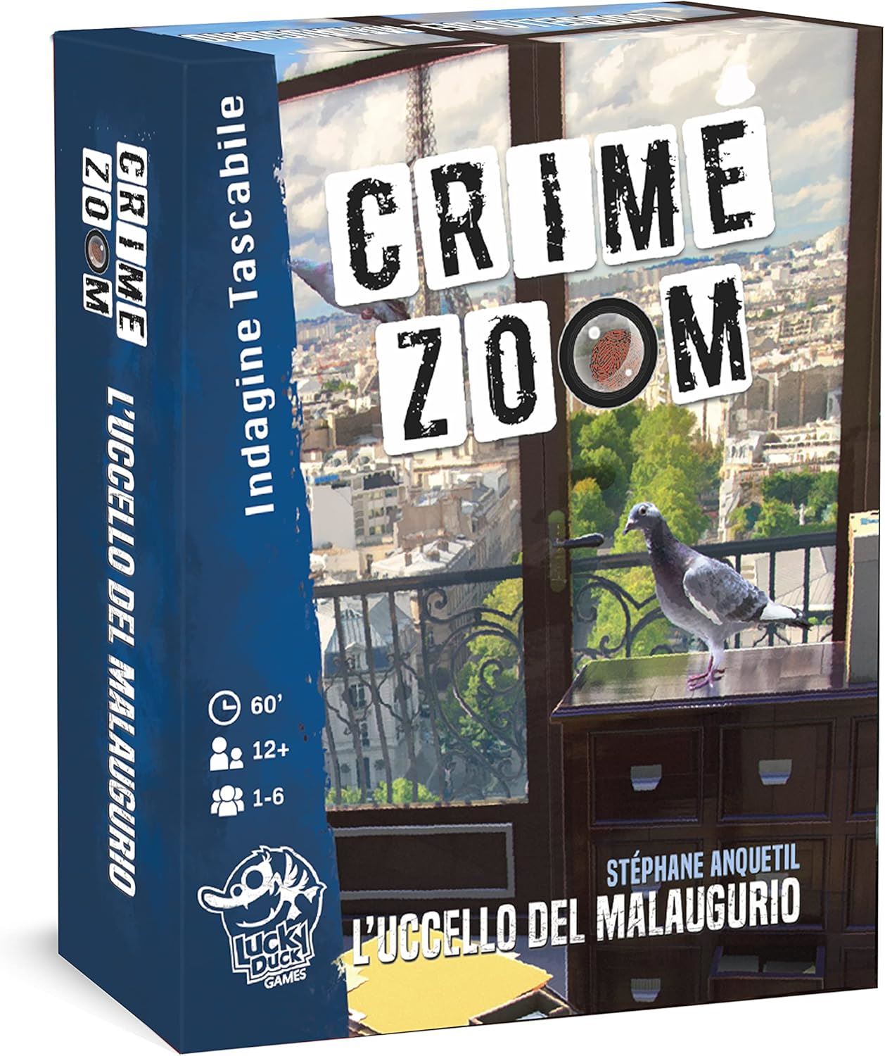 Crime Zoom: Bird of Ill Omen - Board Game #74B