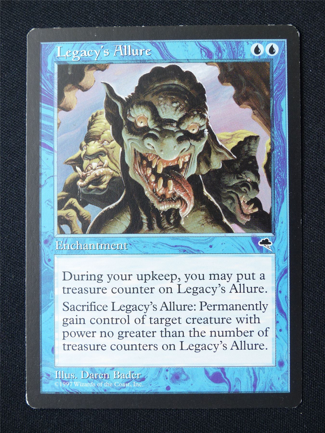 Legacy's Allure - MIR - Mtg Card #4UF