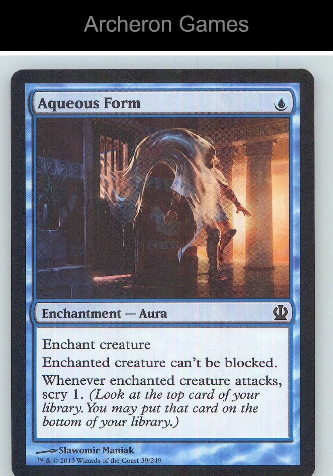 Aqueous Form THS 39 C MTG Card NM/EX+