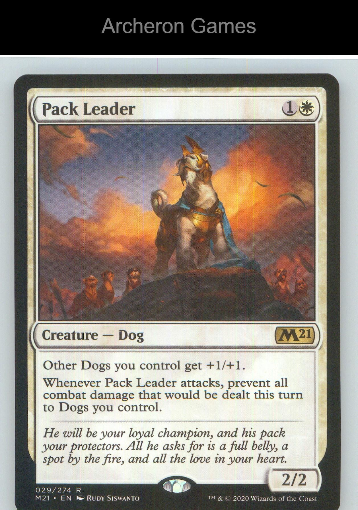 Pack Leader M21 29 R MTG Card NM/EX+