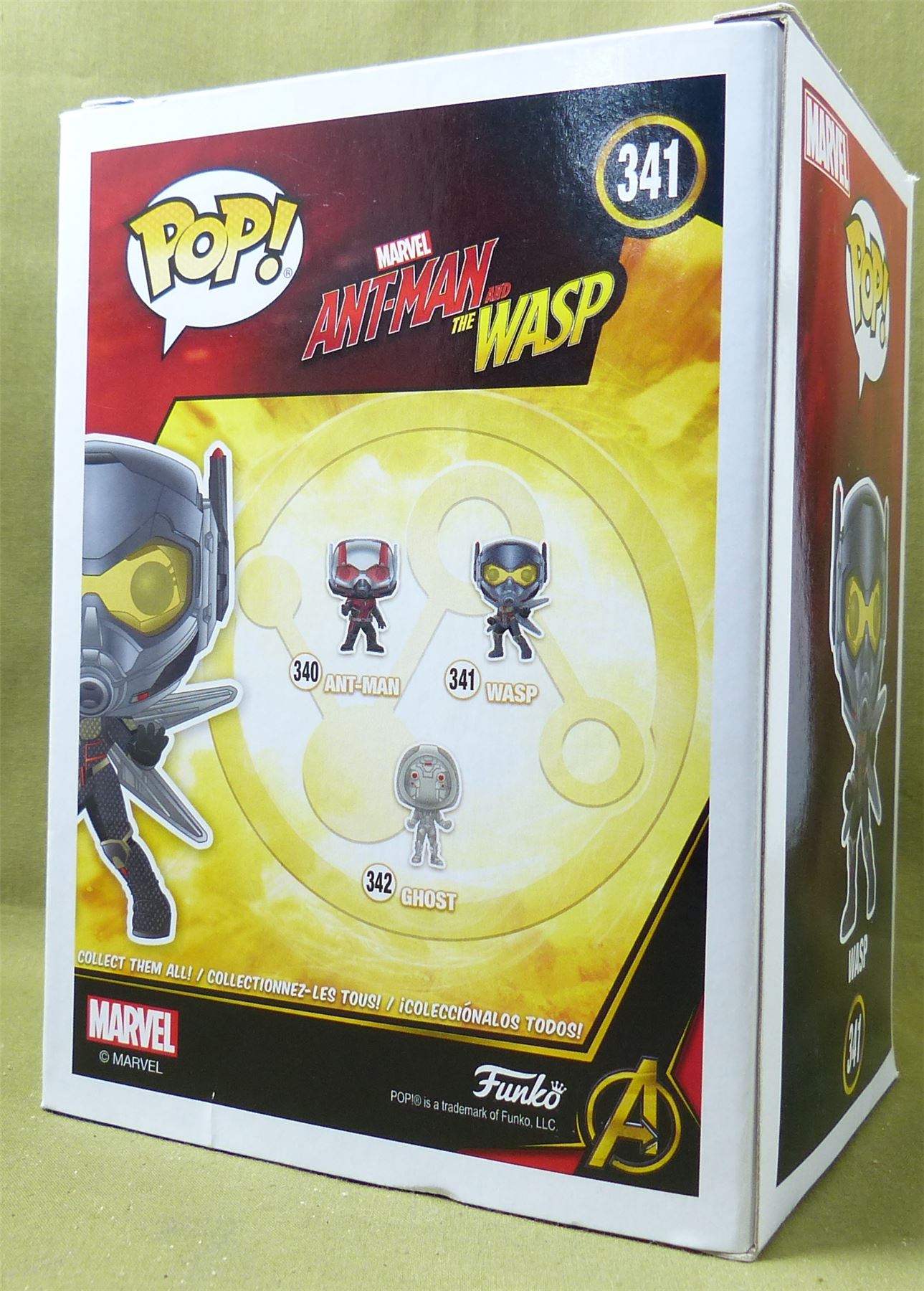 Wasp 341 - Marvel Ant-Man and the Wasp - Funko Pop! Figure #6AW