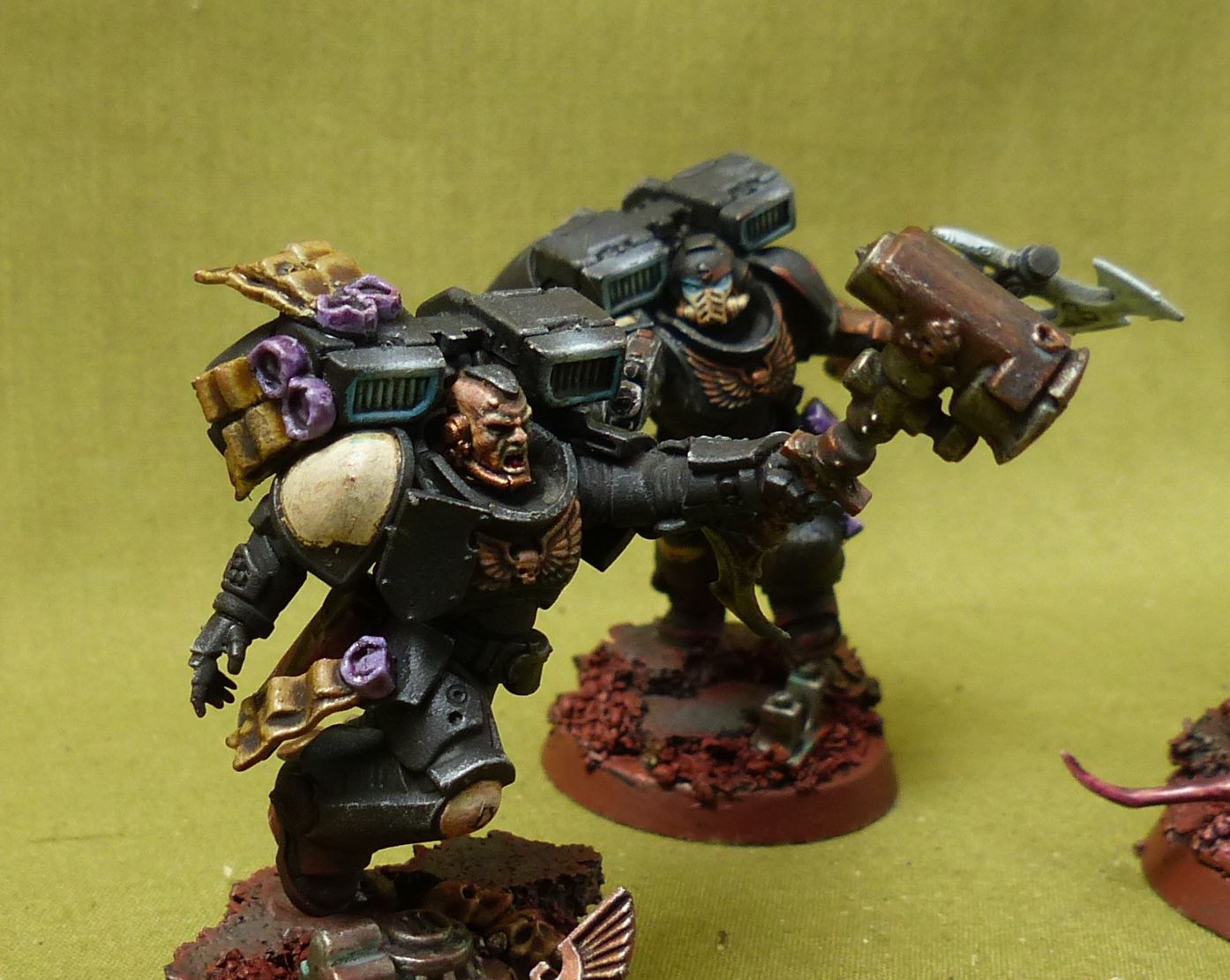 Jump Pack Intercessors painted - Space Marines - Warhammer 40K #9Q