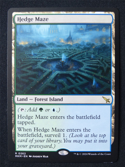 Hedge Maze - MKM - Mtg Card #12