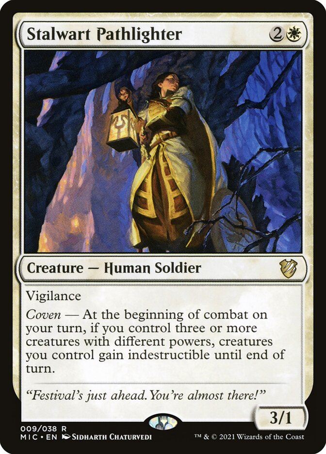 Mtg: MIC : Stalwart Pathlighter - - NM