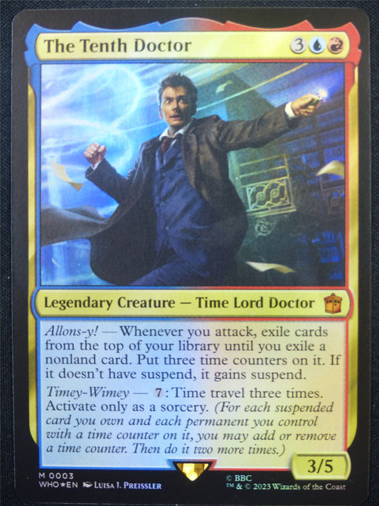 The Tenth Doctor Foil - WHO - Mtg Card #326