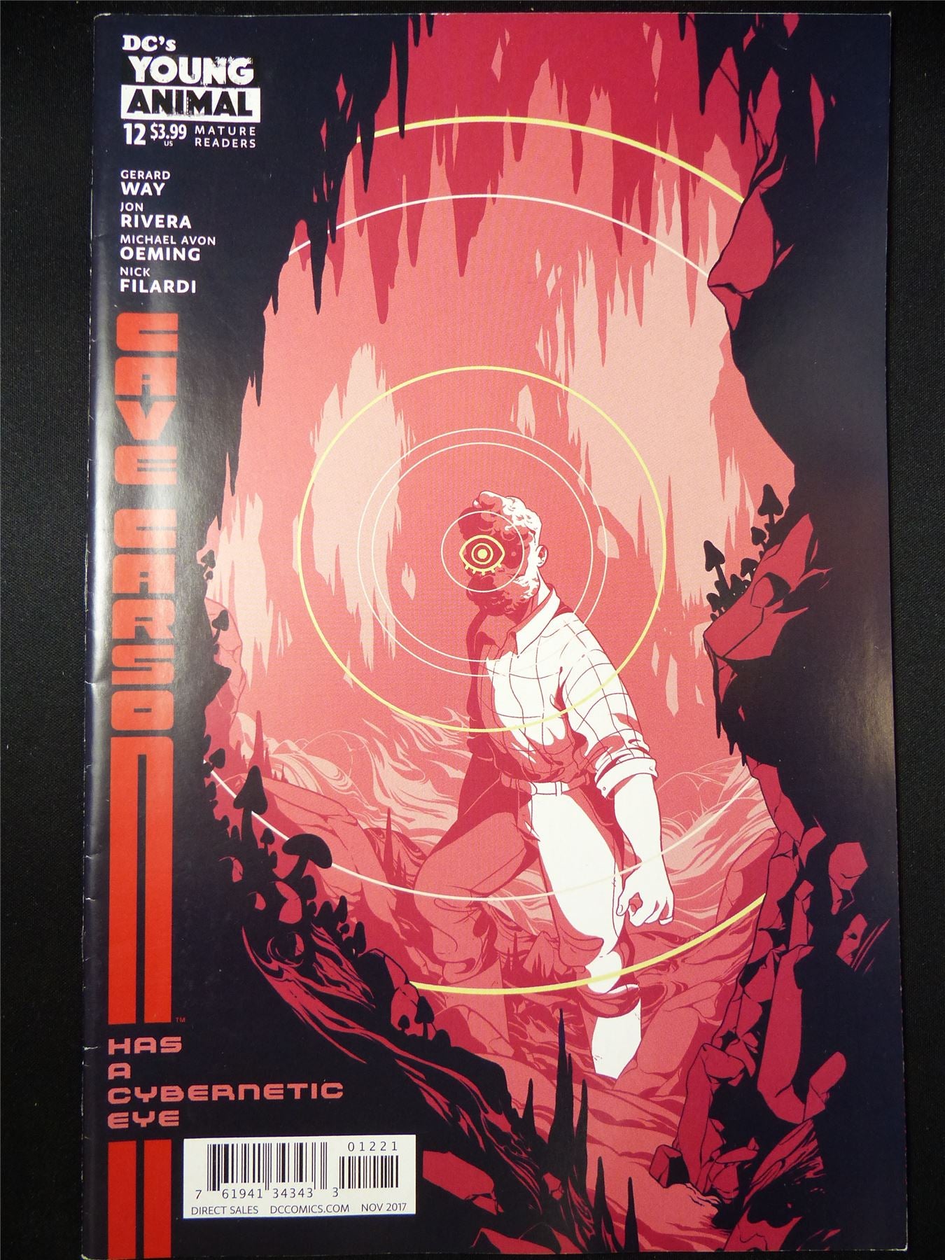 CAVE Carson Has a Cybernetic Eye #12 - DC Comic #3A0