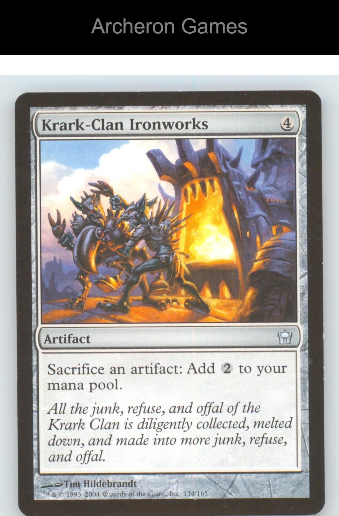 Krark-Clan Ironworks 5DN 134 UC MTG Card Fifth Dawn