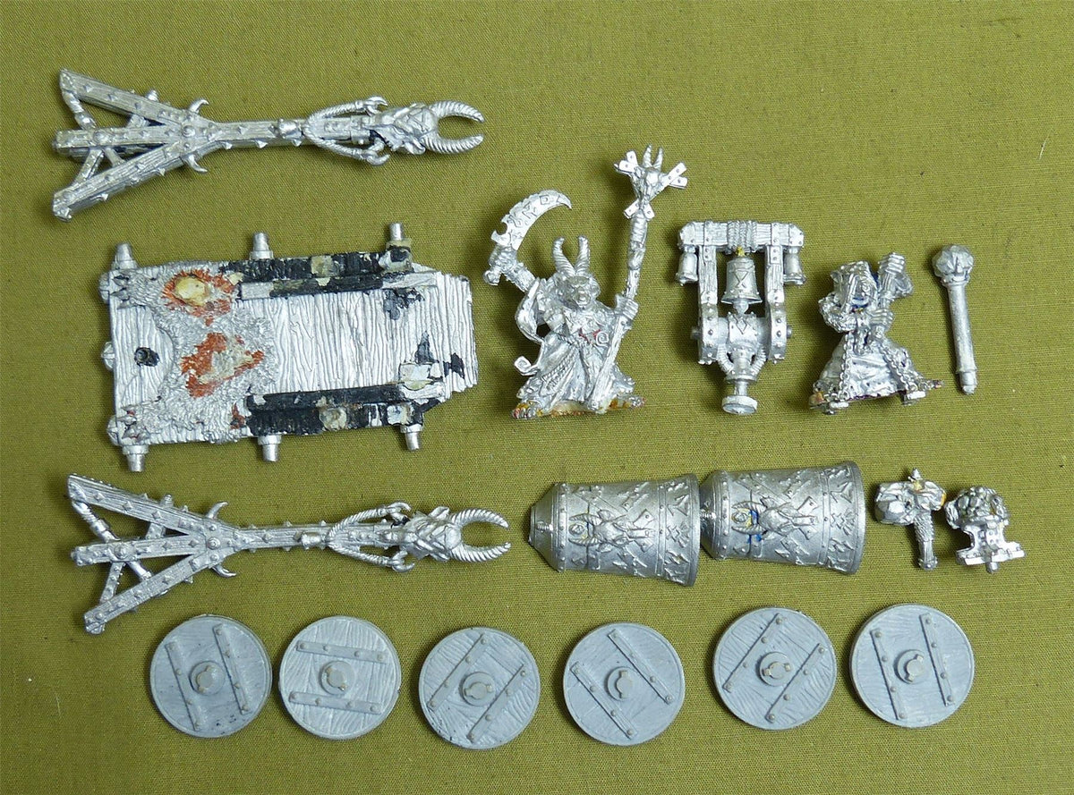 Classic Metal Screaming Bell 1992 - Skaven - Warhammer AoS #4V5