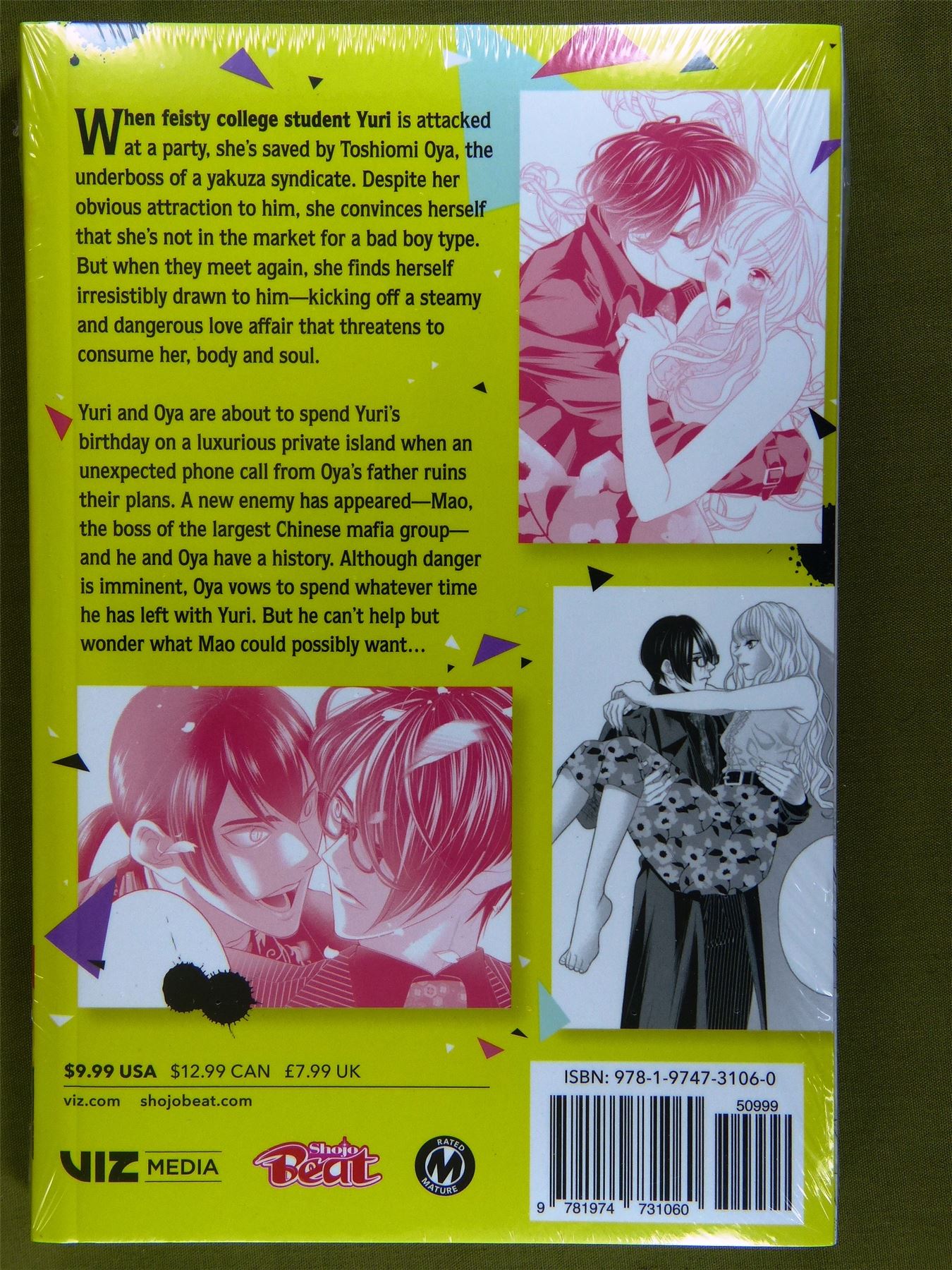 Yakuza Lover Volume 8 - Manga Softback #C