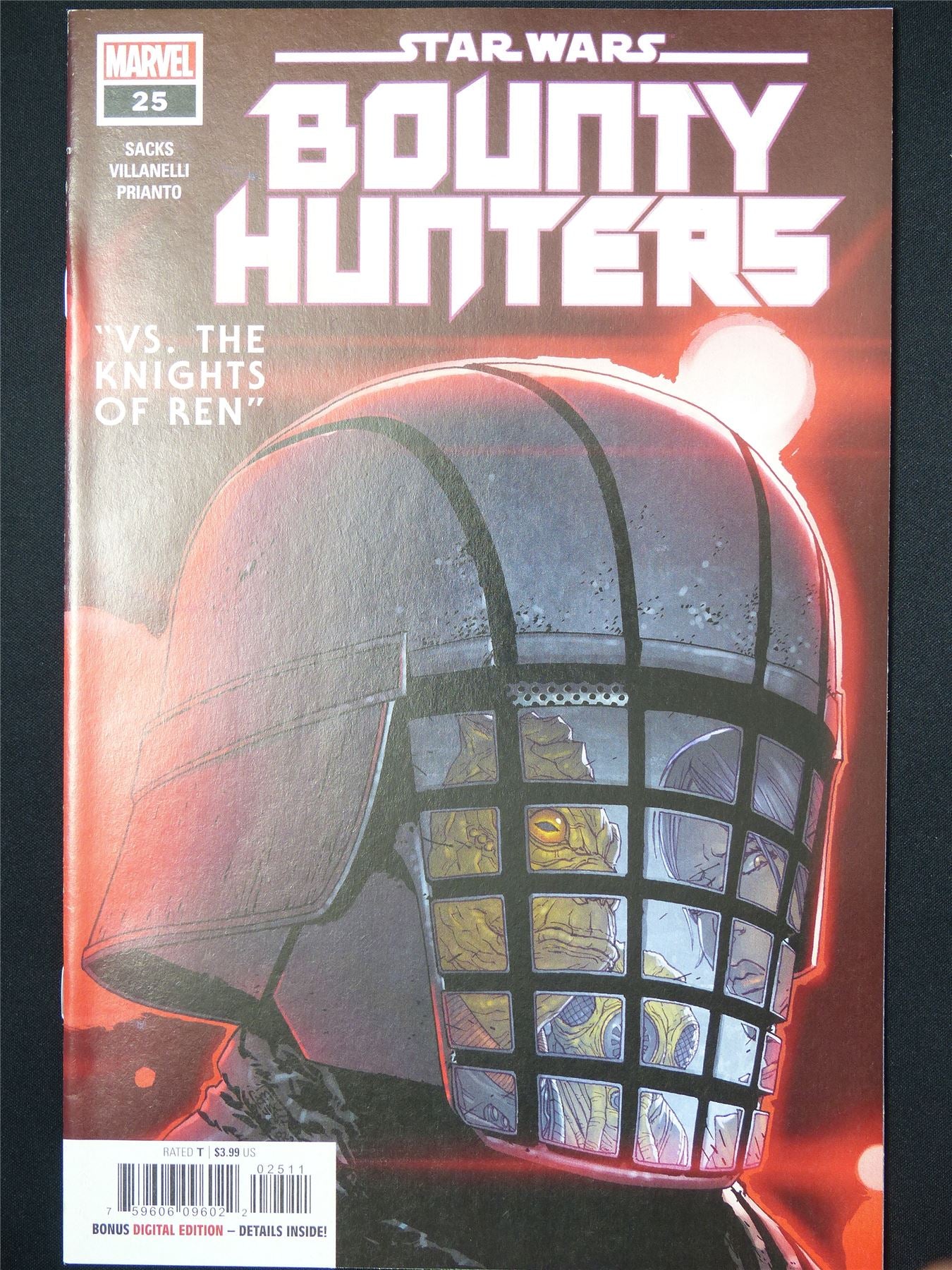 STAR Wars: Bounty Hunters #25 - B&B Marvel Comic #7N3
