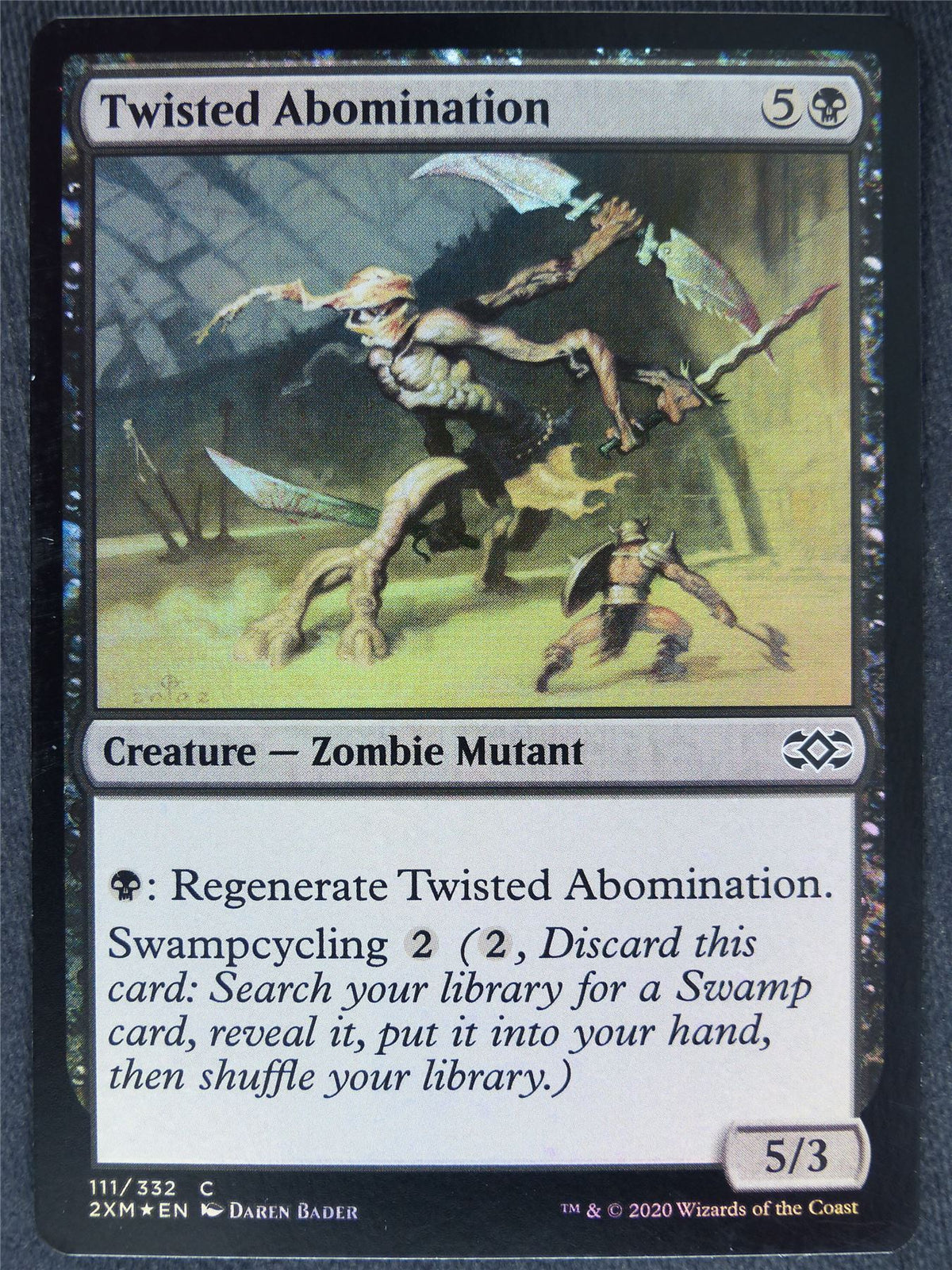 Twisted Abomination Foil Mint - Mtg Magic Cards #2R