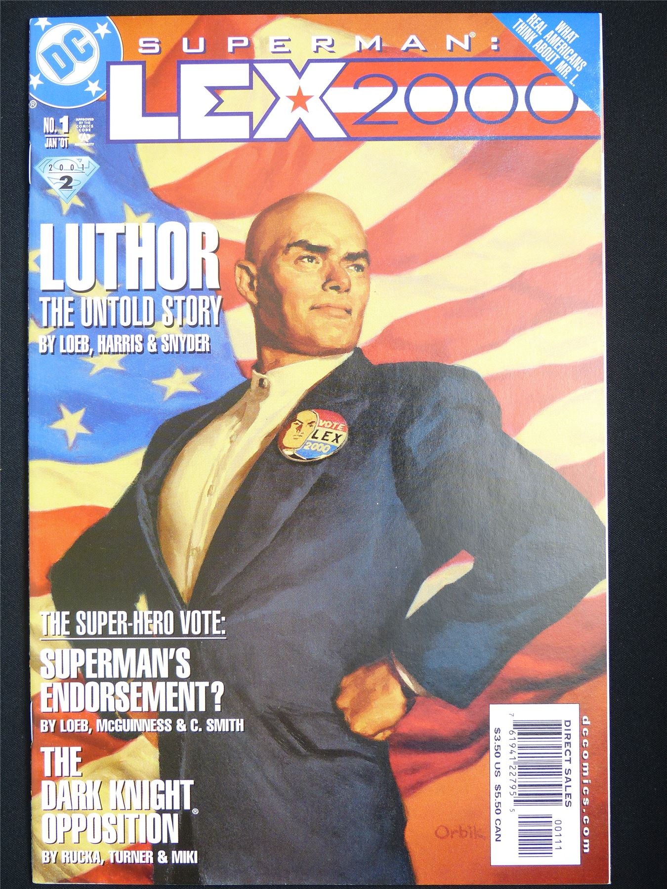 SUPERMAN: Lex 2000 #1 - DC Comic #6A5