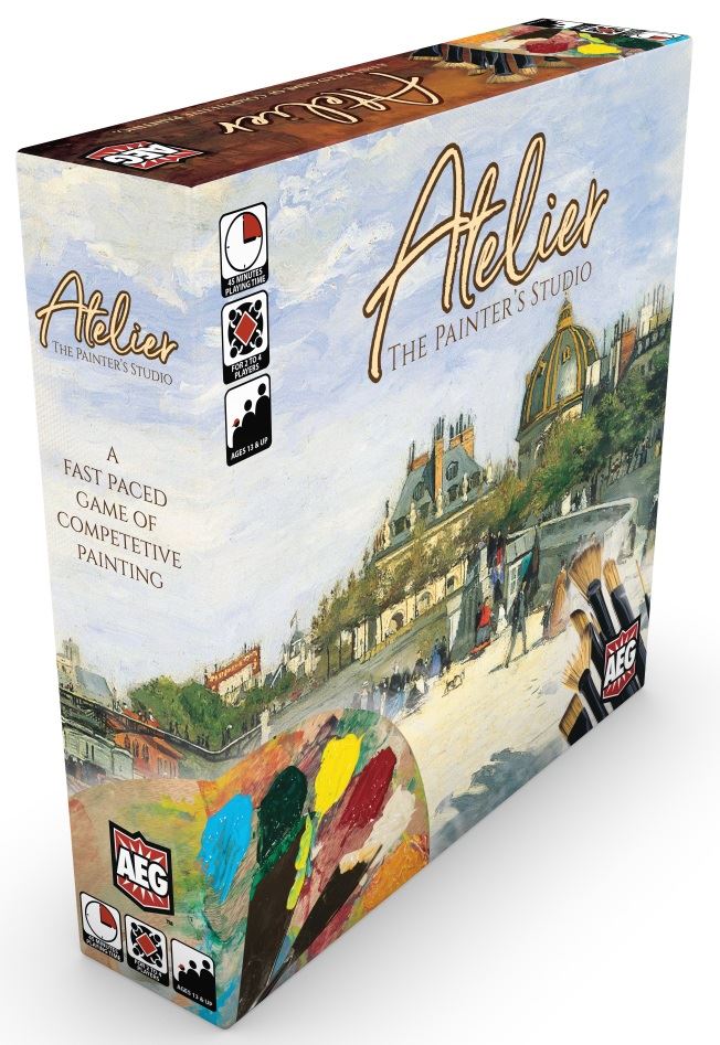 Atelier The Painter's Studio - Board Game #75P