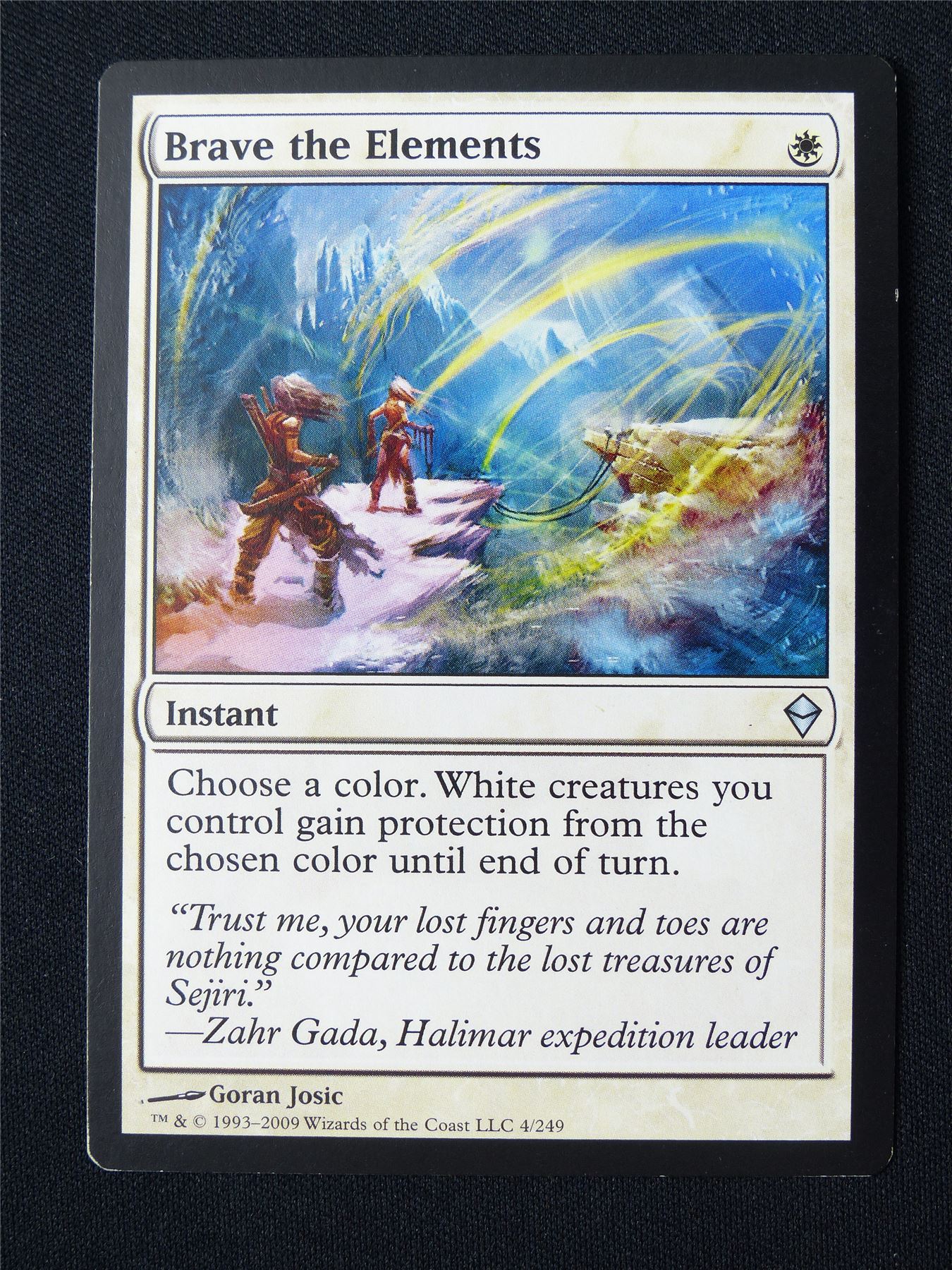 Brave the Elements - ZEN - Mtg Card #4VR