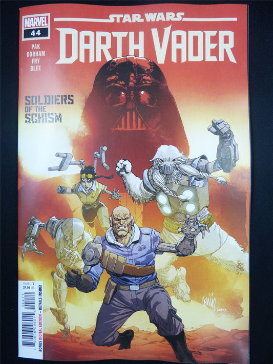 STAR Wars: Darth Vader #44 - May 2024 Marvel Comic #3T6