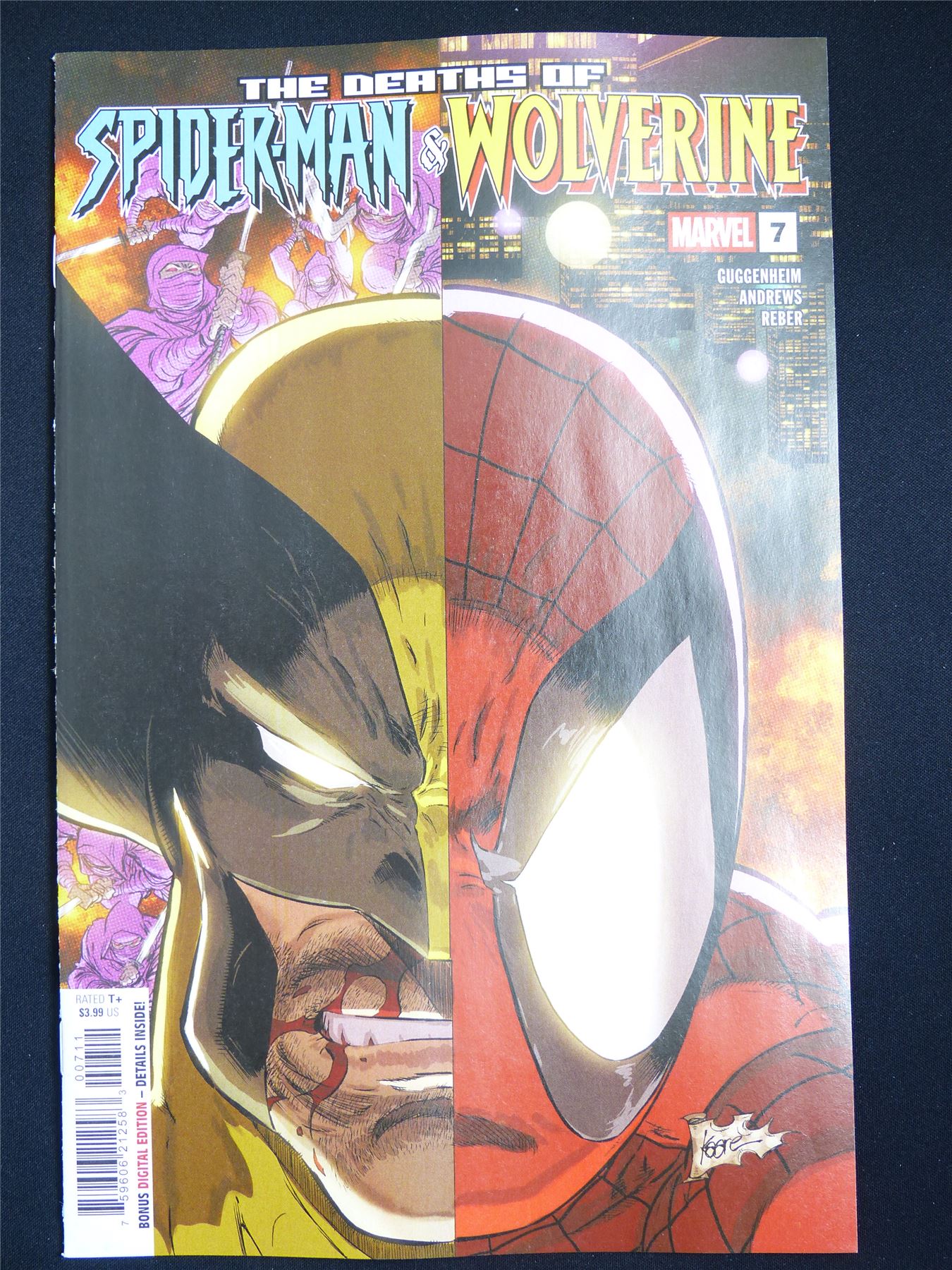 The Death of SPIDER-MAN & Wolverine #7 - Jan 2026 Marvel Comic #60Q