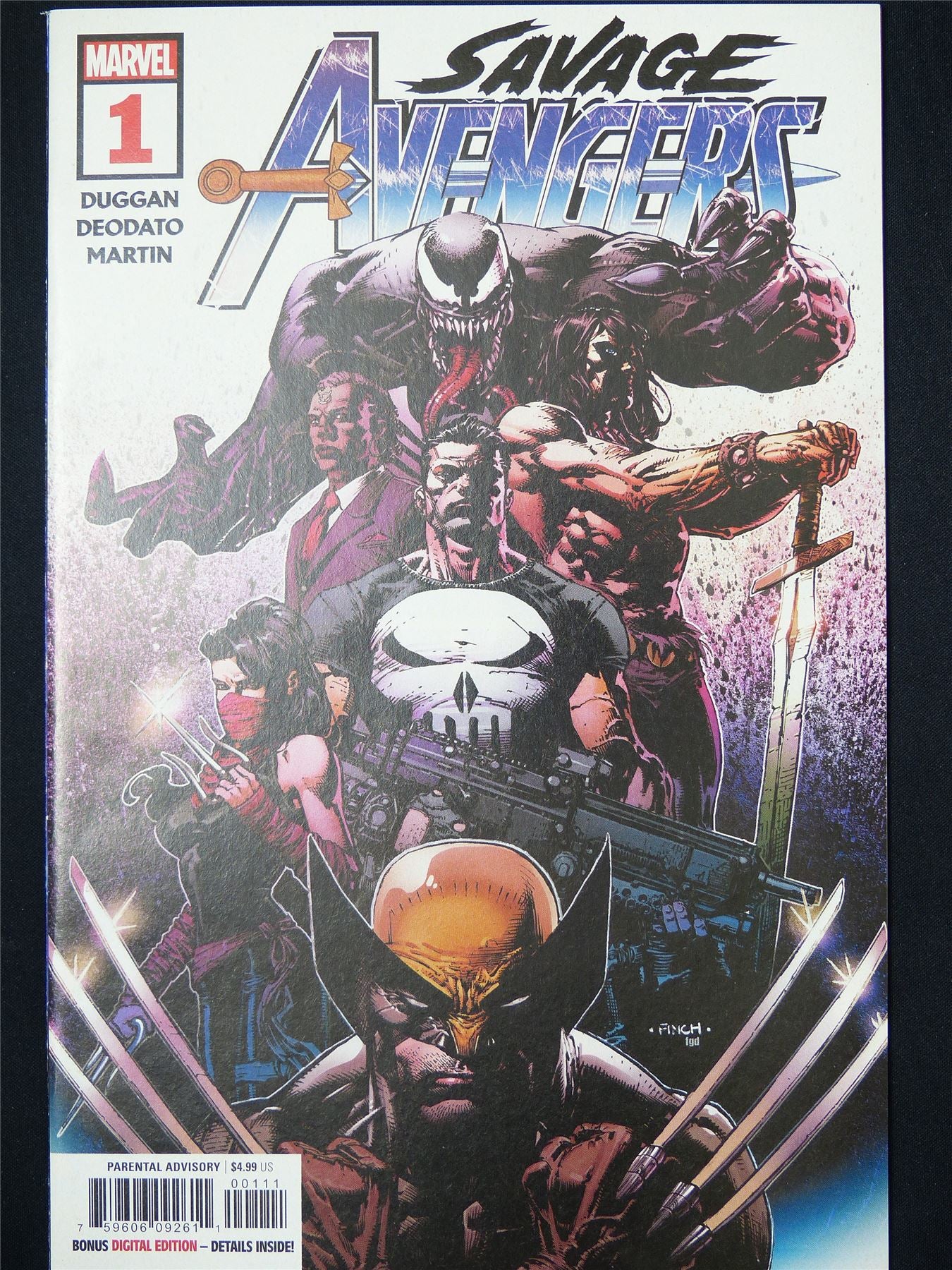 Savage AVENGERS #1 - B&B Marvel Comic #C7