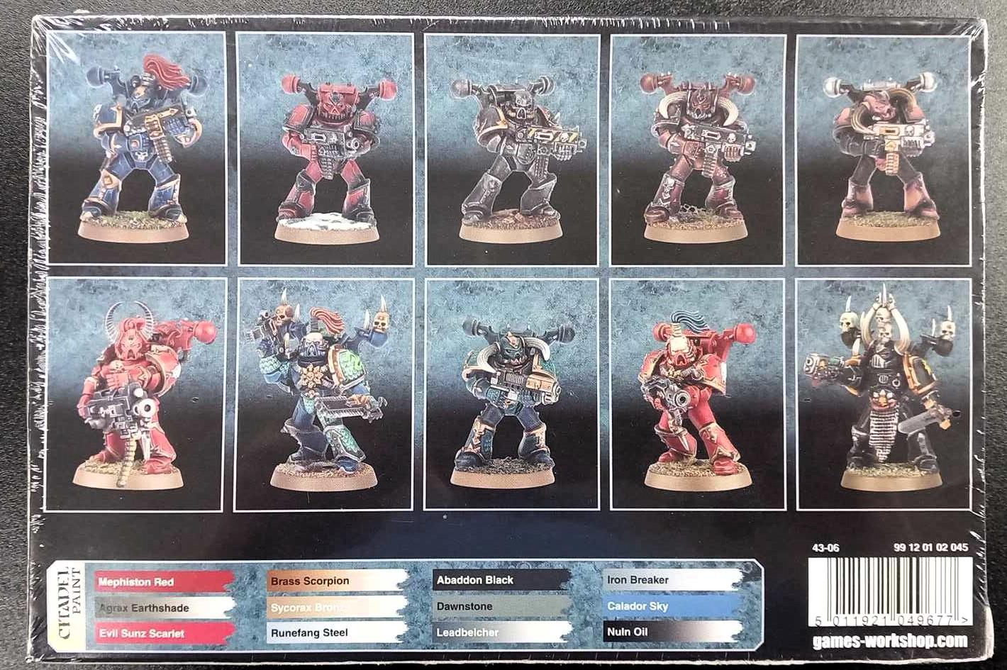 Chaos Space Marine Squad - Warhammer 40k
