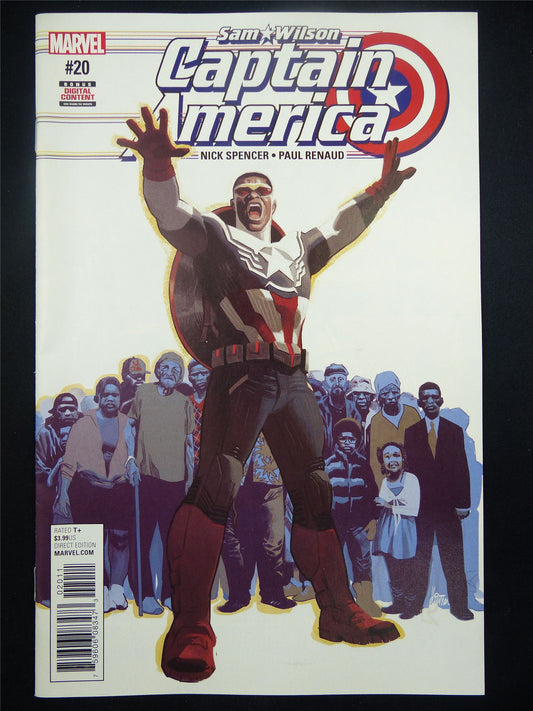 Sam Wilson: CAPTAIN America #20 - Marvel Comic #K8