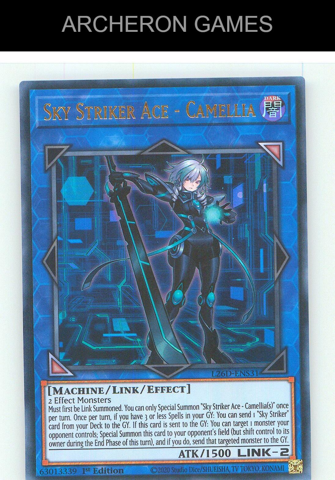 Sky Striker Ace - Camellia Ultra Rare YUGIOH Card 1st Edition