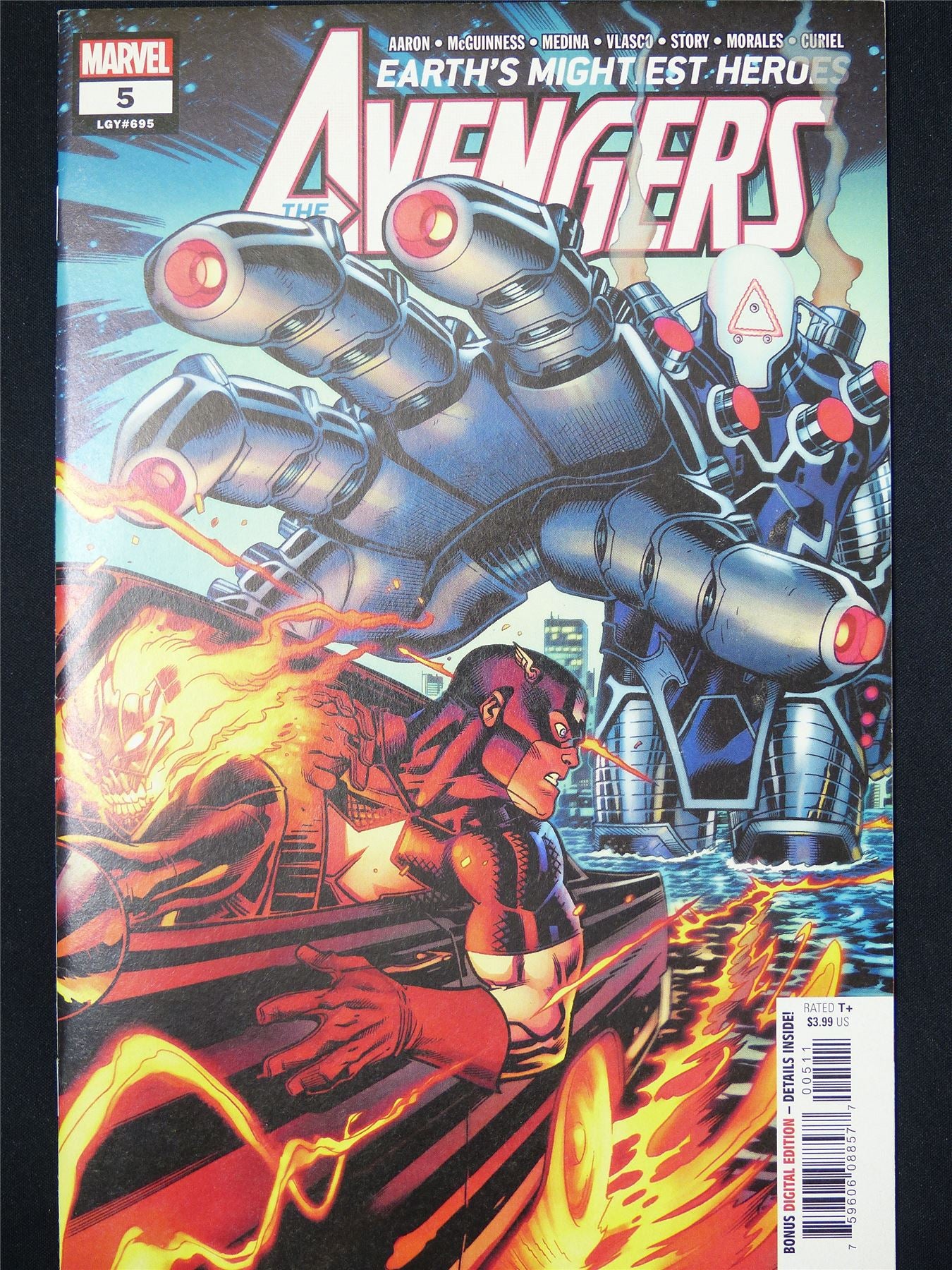 The AVENGERS #5 - B&B Marvel Comic #BJ