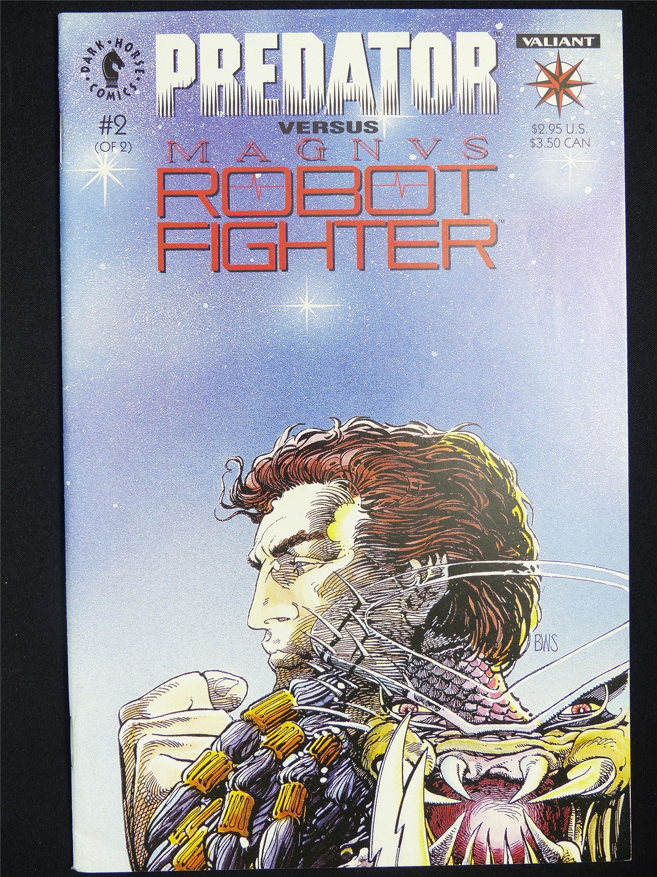 PREDATOR versus Magnus Robot Fighter #2 - Dark Horse Valiant Comic #1PQ