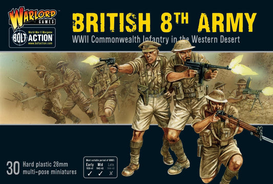 British 8th Army - Bolt Action