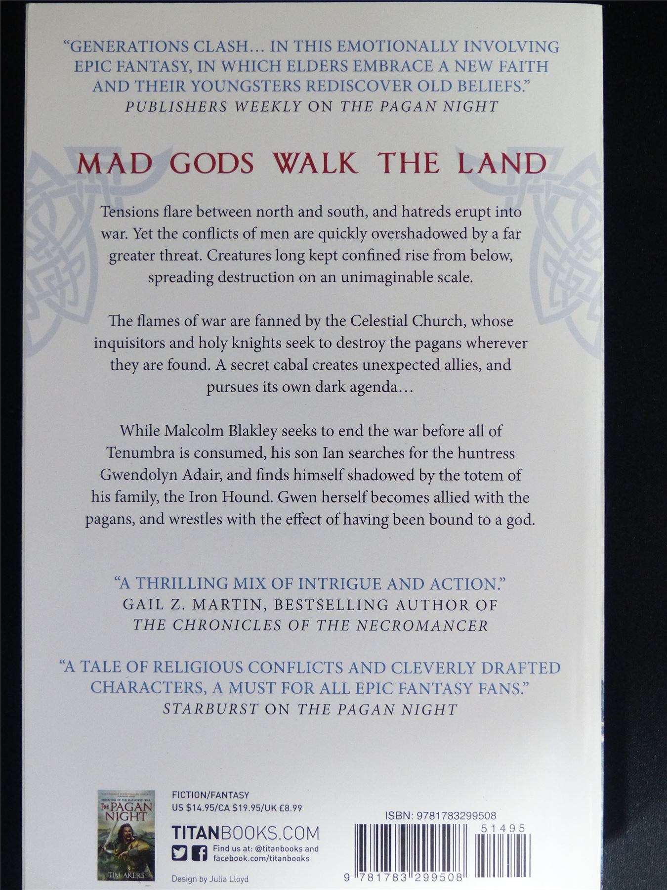 The Iron Hound - Titan Novel Book Softback #9I