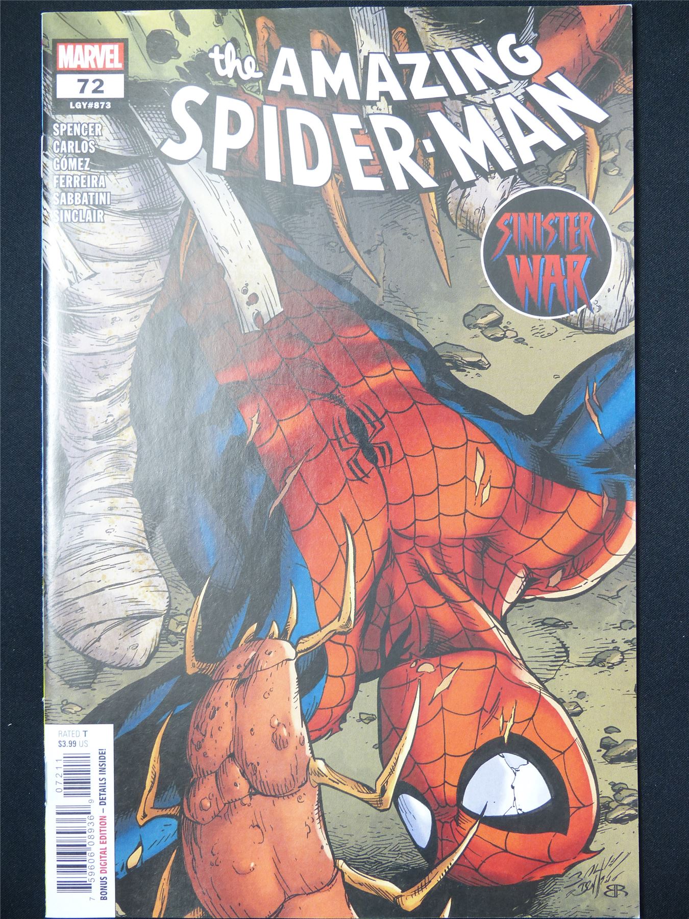 The Amazing SPIDER-MAN #72 - B&B Marvel Comic #7I5