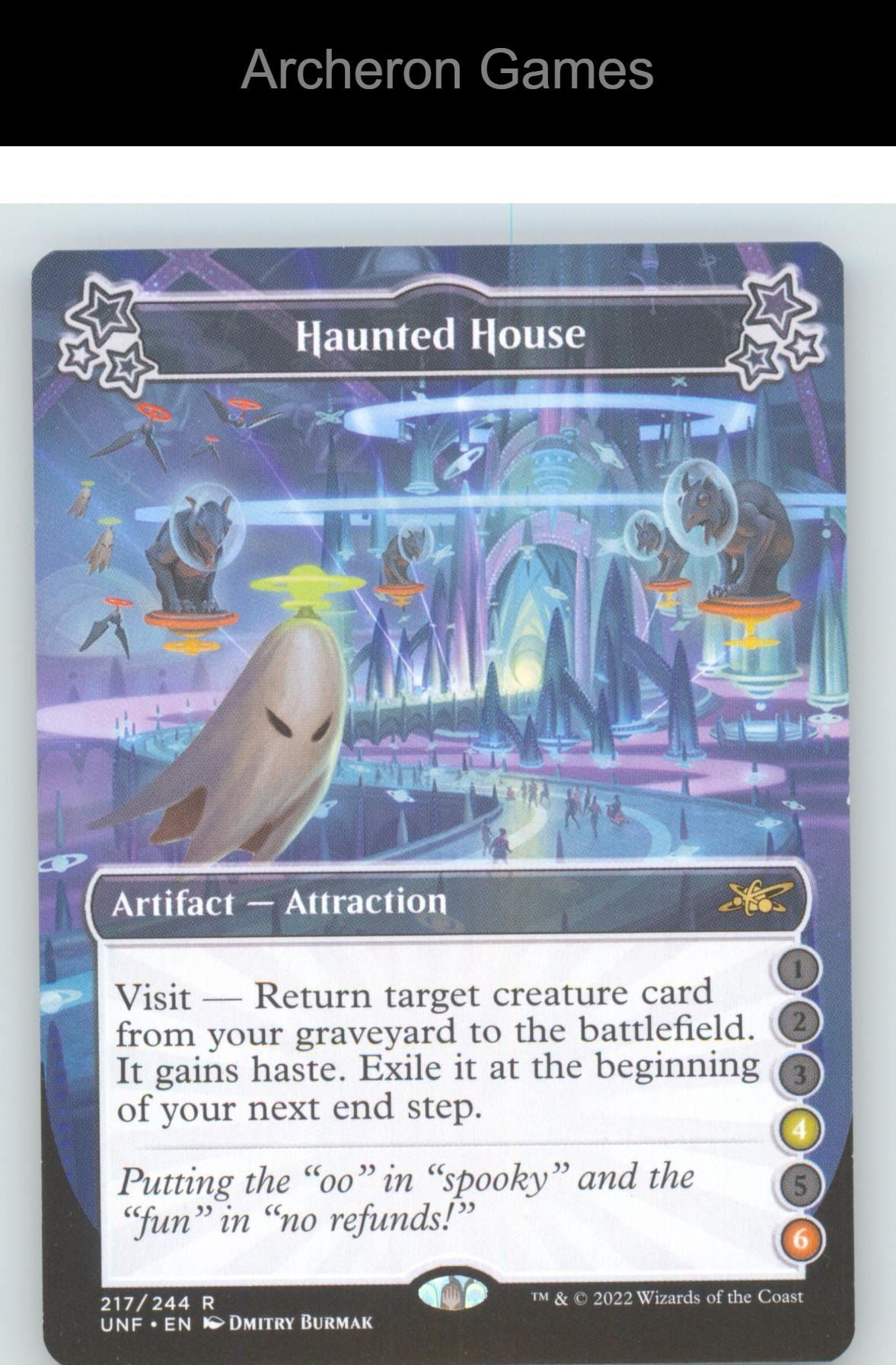 Haunted House (4-6) UNF 217 R MTG Card NM/EX+