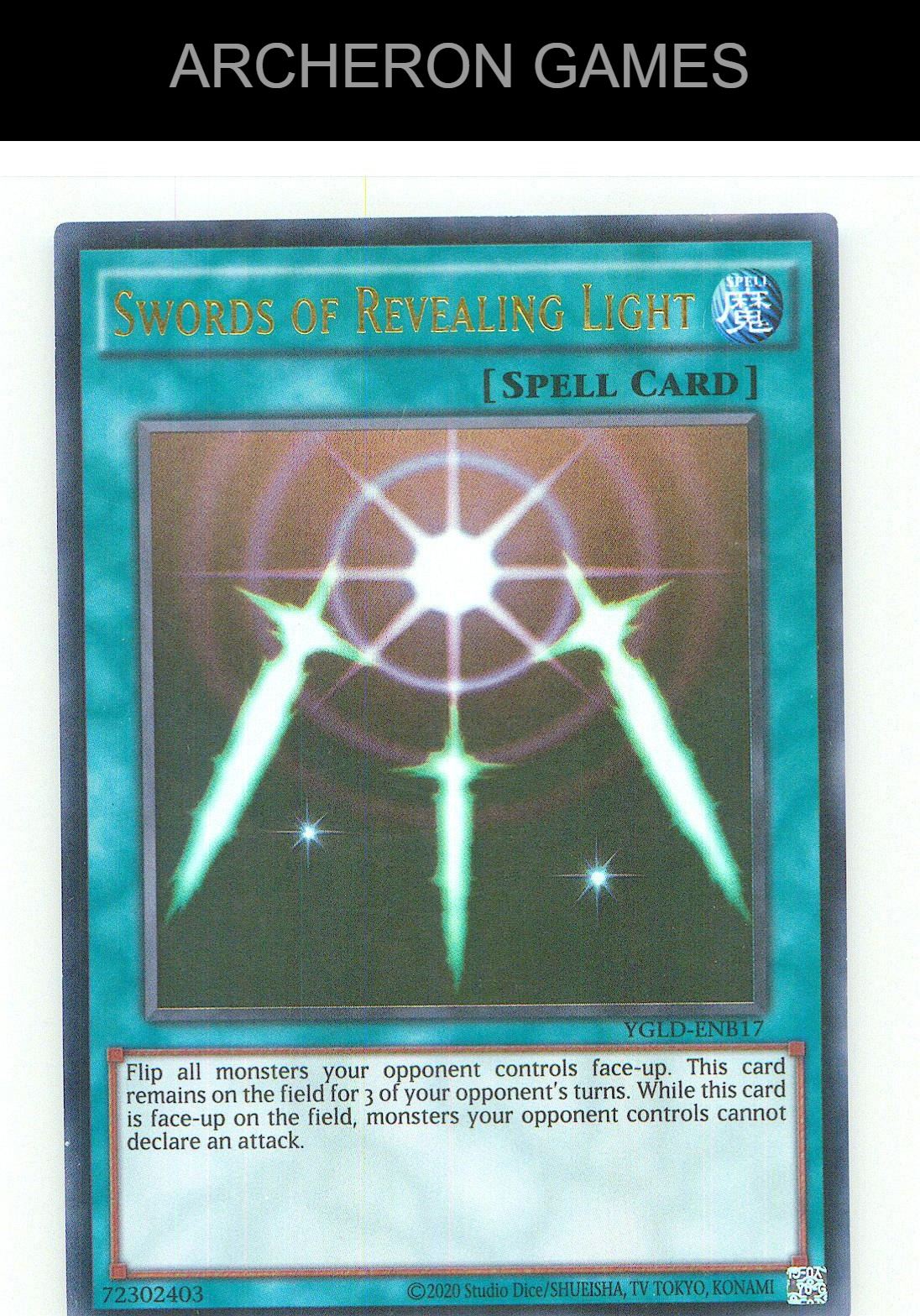Swords of Revealing Light (B) Ultra Rare YUGIOH Card Unlimited