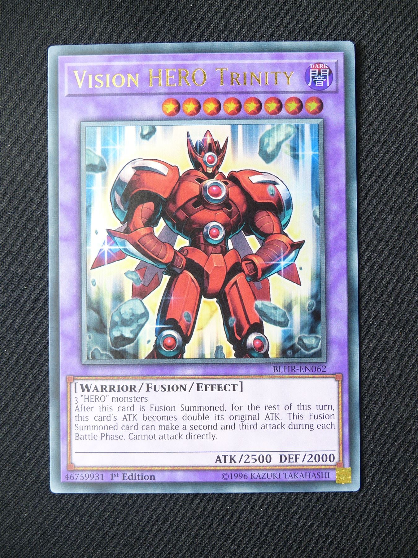 Vision Hero Trinity BLHR Ultra Rare - 1st ed Yugioh Card #1SI