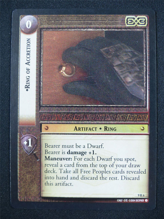 Ring of Accretion 9 R 6 Foil - LotR Card #189