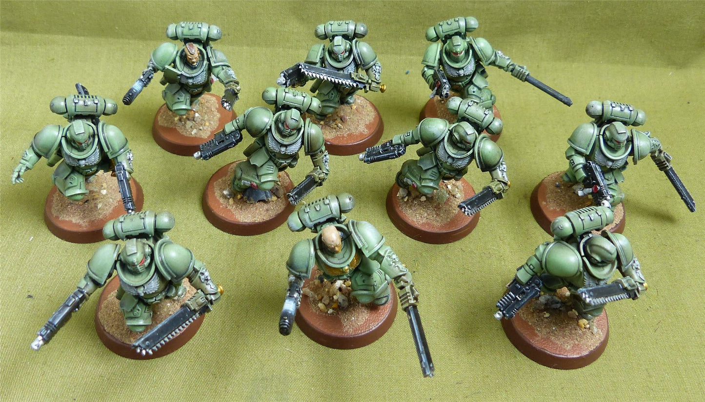 Assault Intercessor Squad painted - Space Marines - Warhammer 40K #2QN