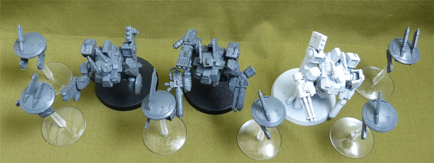 XV8 Crisis Battlesuit Team - Tau Empire - Warhammer 40K #495