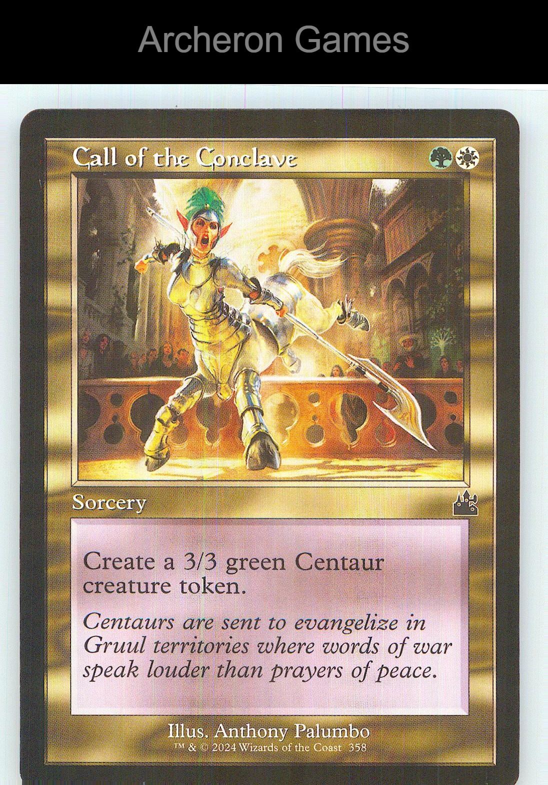 Call of the Conclave (Retro Frame) RVR 358 C MTG Card NM/EX+