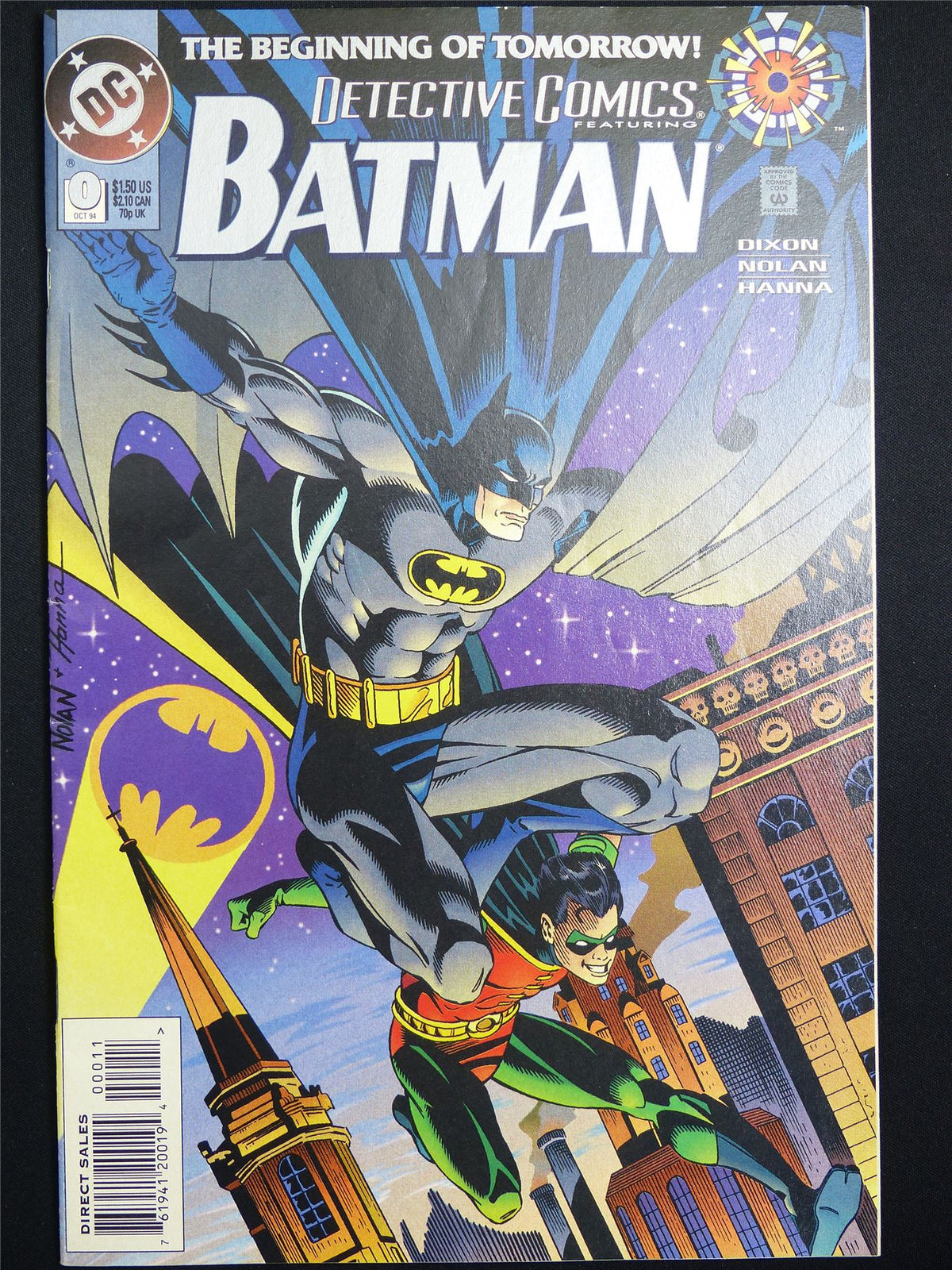 BATMAN: Detective Comics #0 1994 Cvr A Classic - DC Comic #4GR