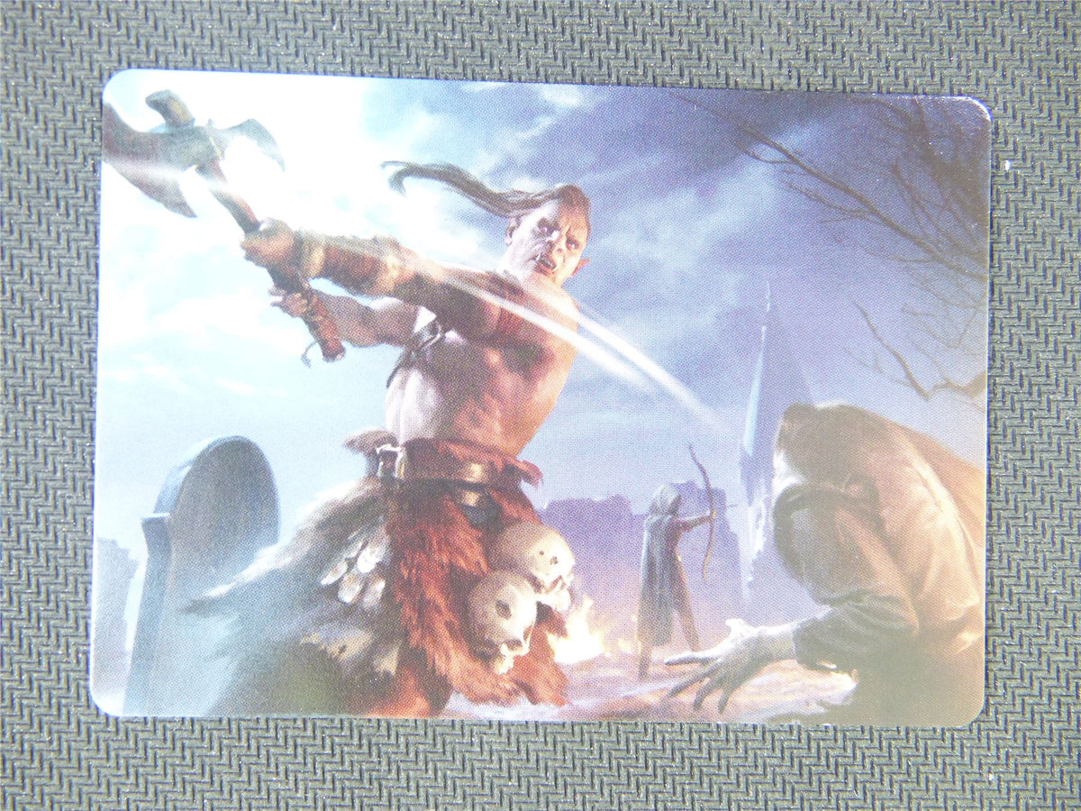 Critical Hit Art Card #38 - Adventures in the Forgotten Realms Art Series - Mtg Card #3FF