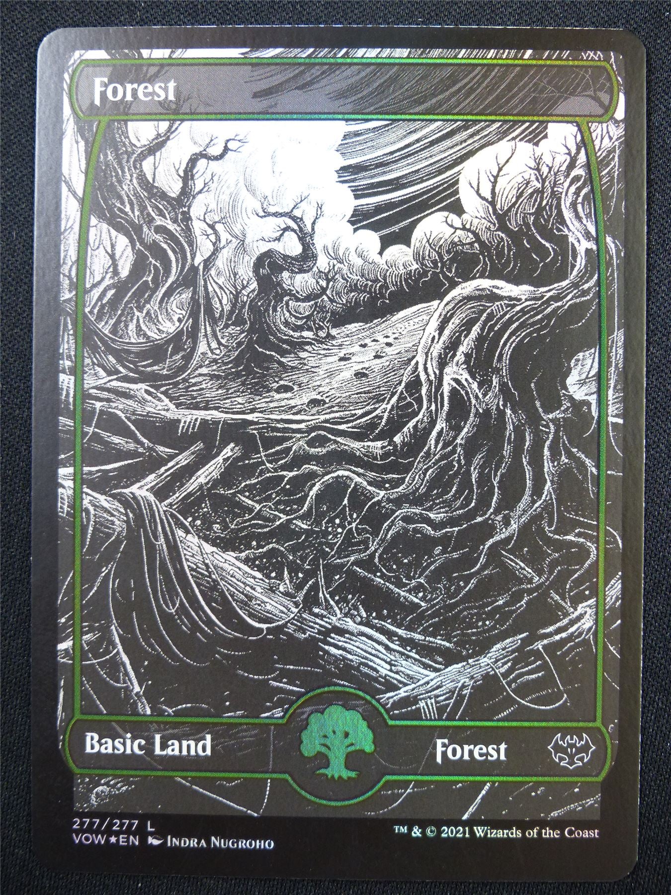 Forest 277/277 Full Art Foil - VOW - Mtg Card #2JS