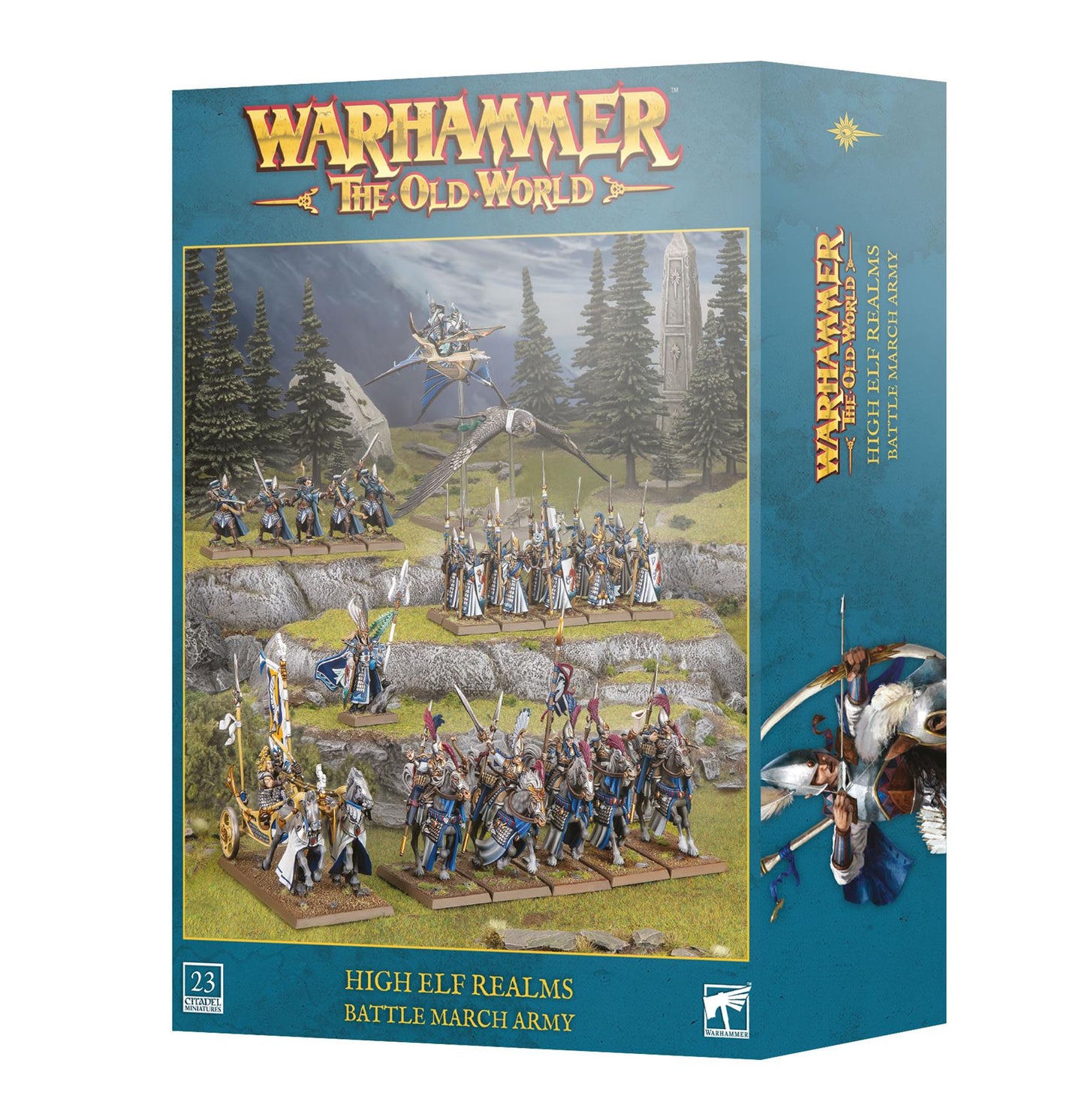 High Elf Realms - Battle March Army - Warhammer: Old World - Available from 12/09/2026