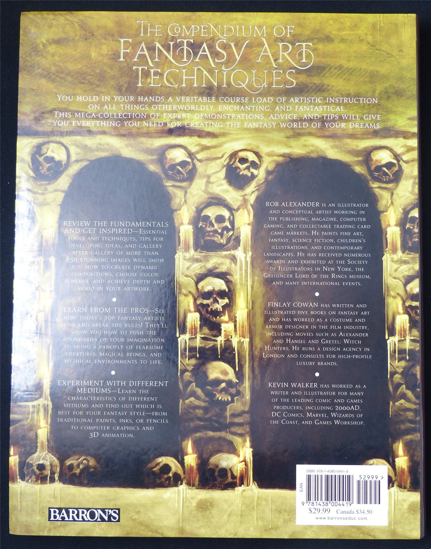 The Compendium of Fantasy Art Techniques - Artbook Softback #VD