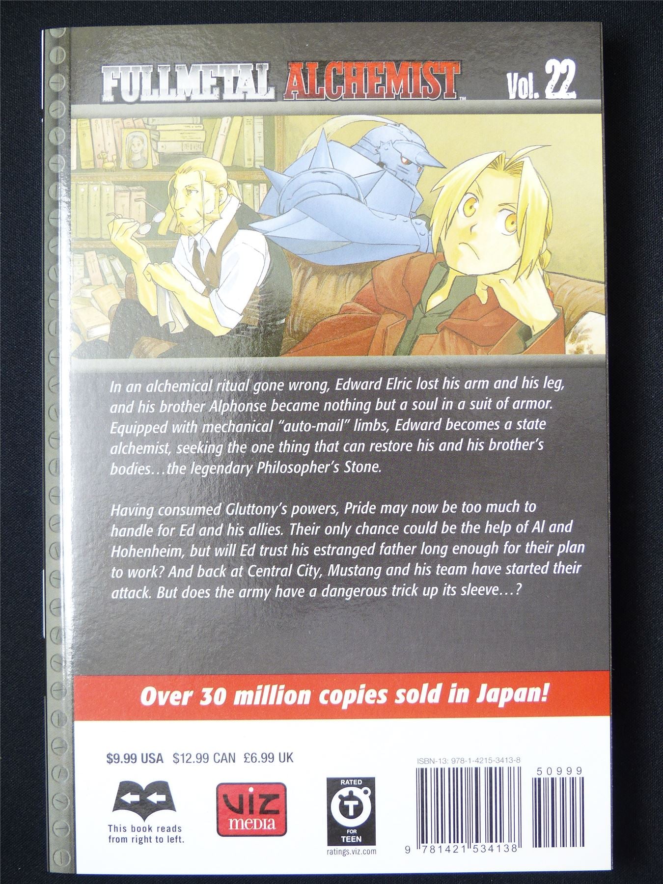 Full Metal Alchemist Volume 22 - Viz Media Manga #1AM