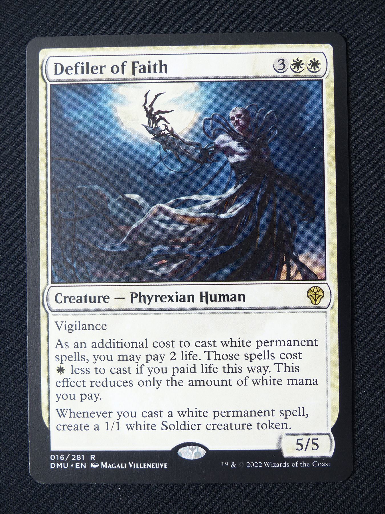 Defiler of Faith - DMU - Mtg Card #97N