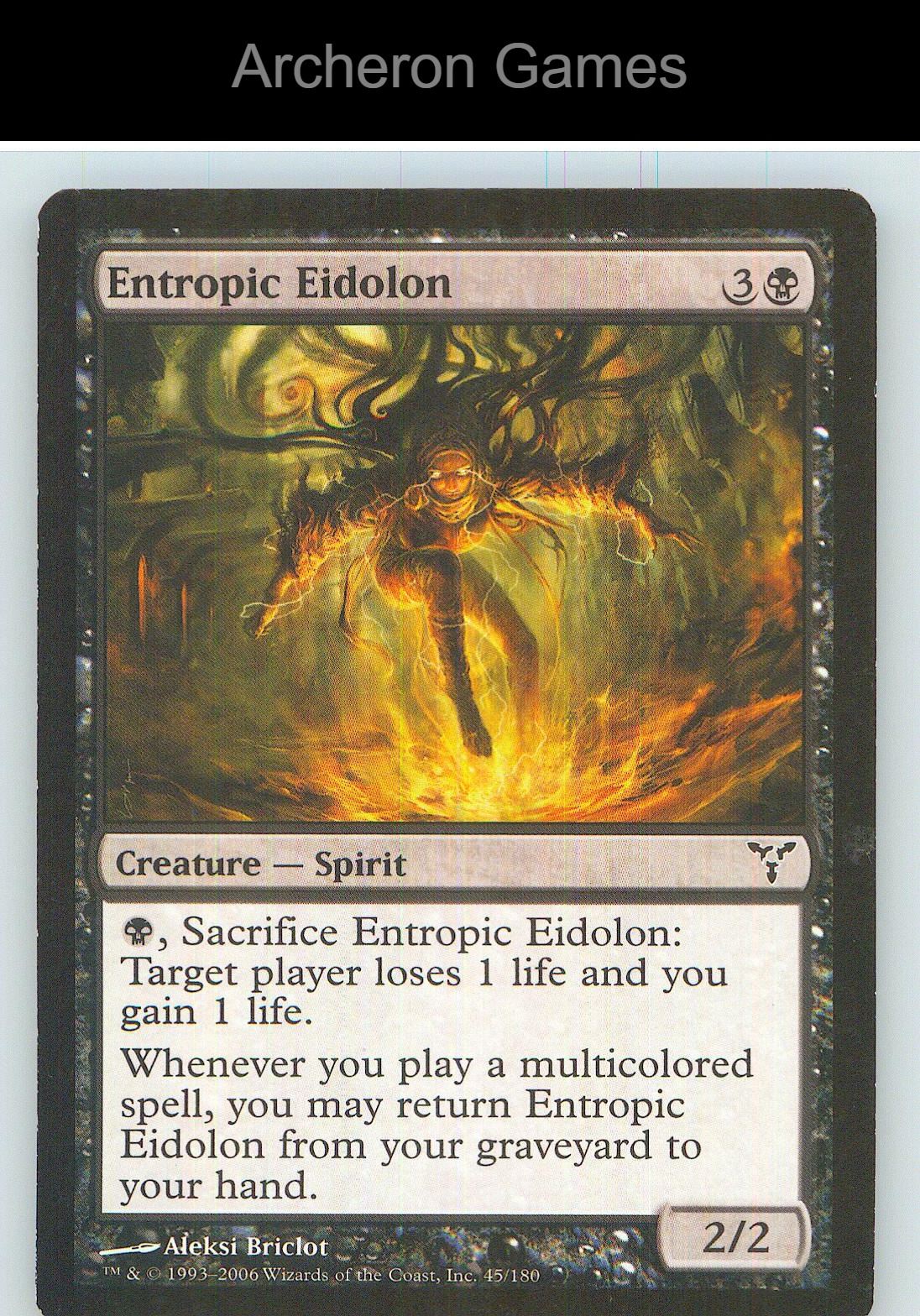 Entropic Eidolon DIS 45 C MTG Card NM/EX+