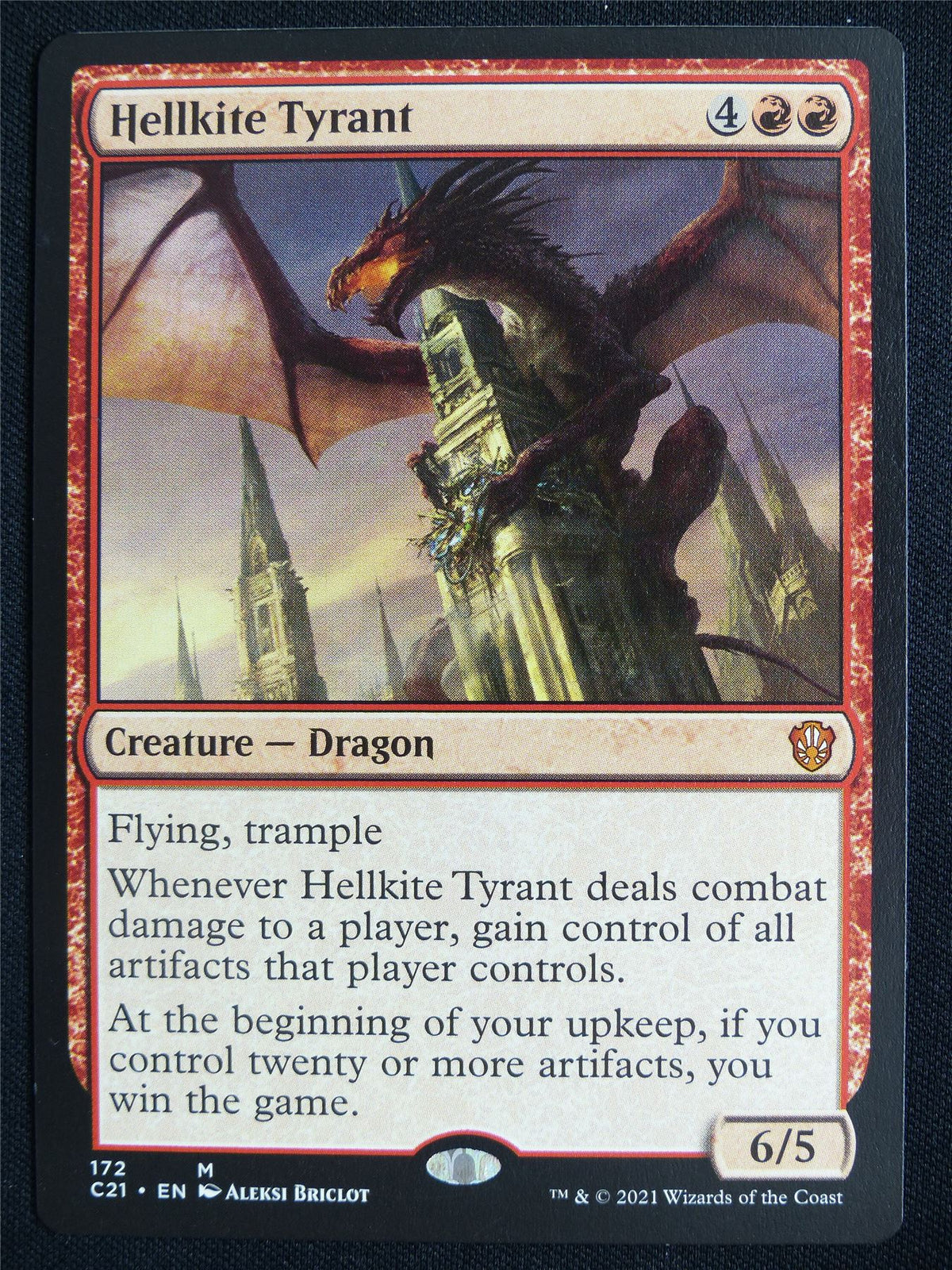 Hellkite Tyrant - C21 - Mtg Card #3EC