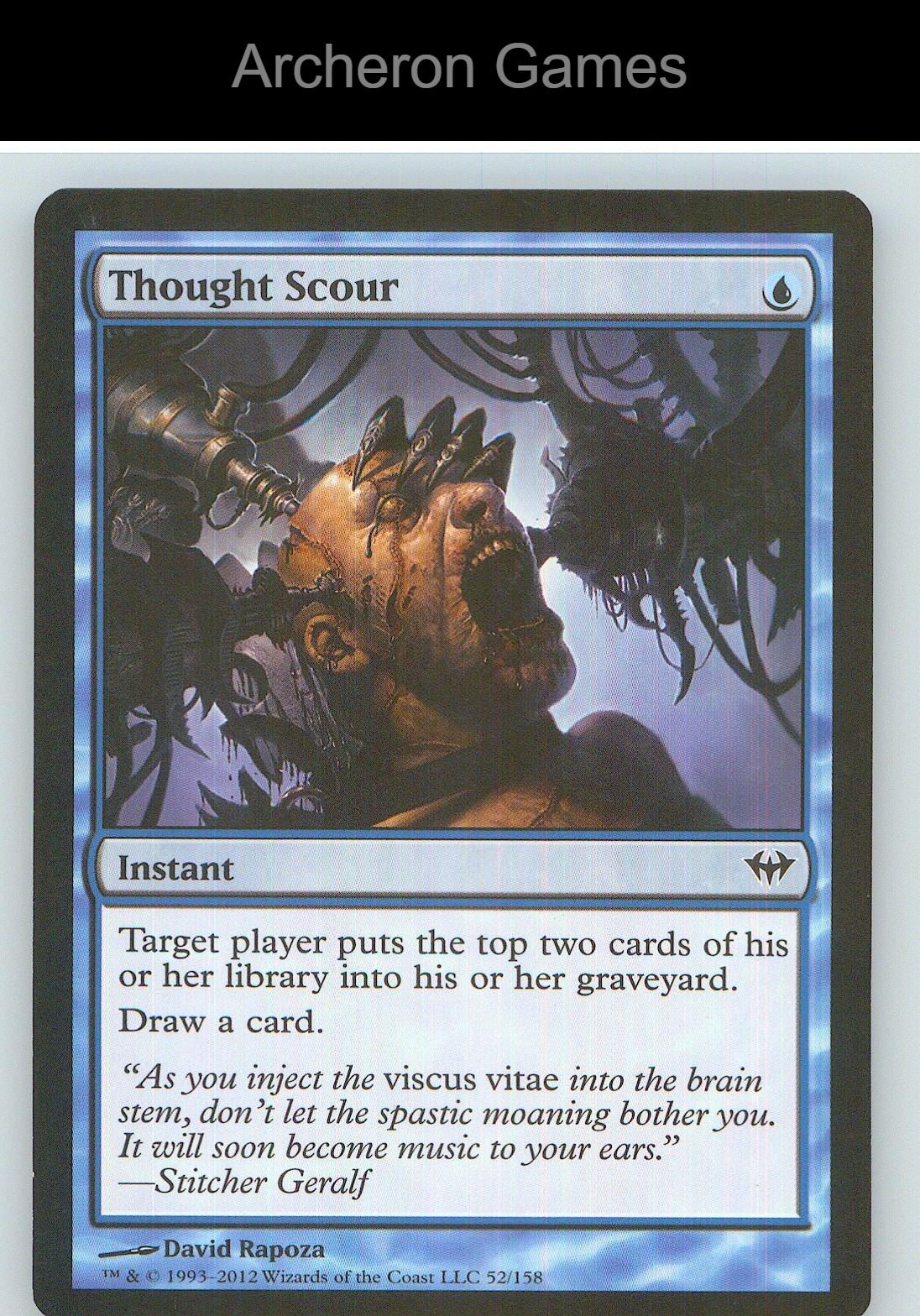 Thought Scour DKA 52 C MTG Card NM/EX+