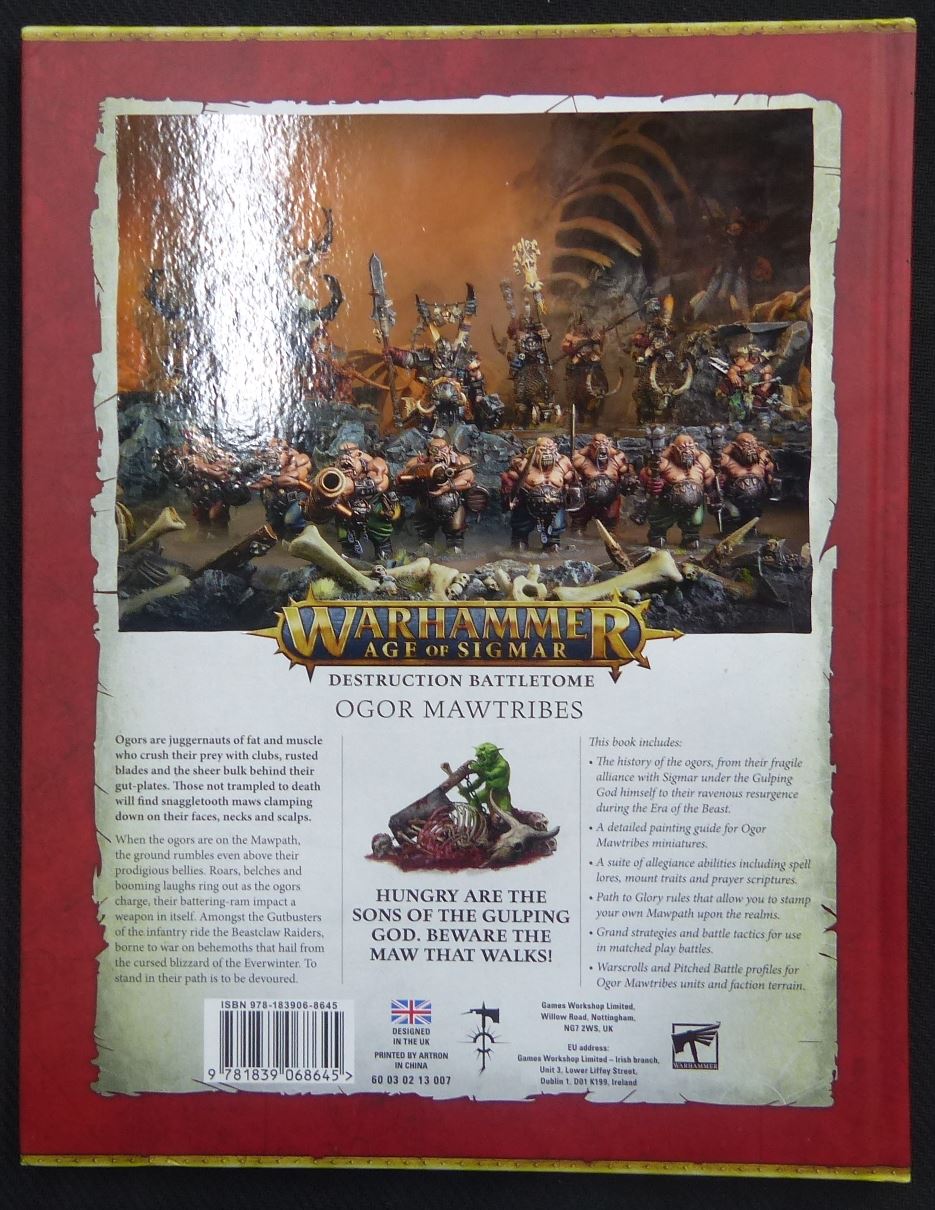 Ogor Mawtribes - Destruction Battle tome - Warhammer AoS #2UV