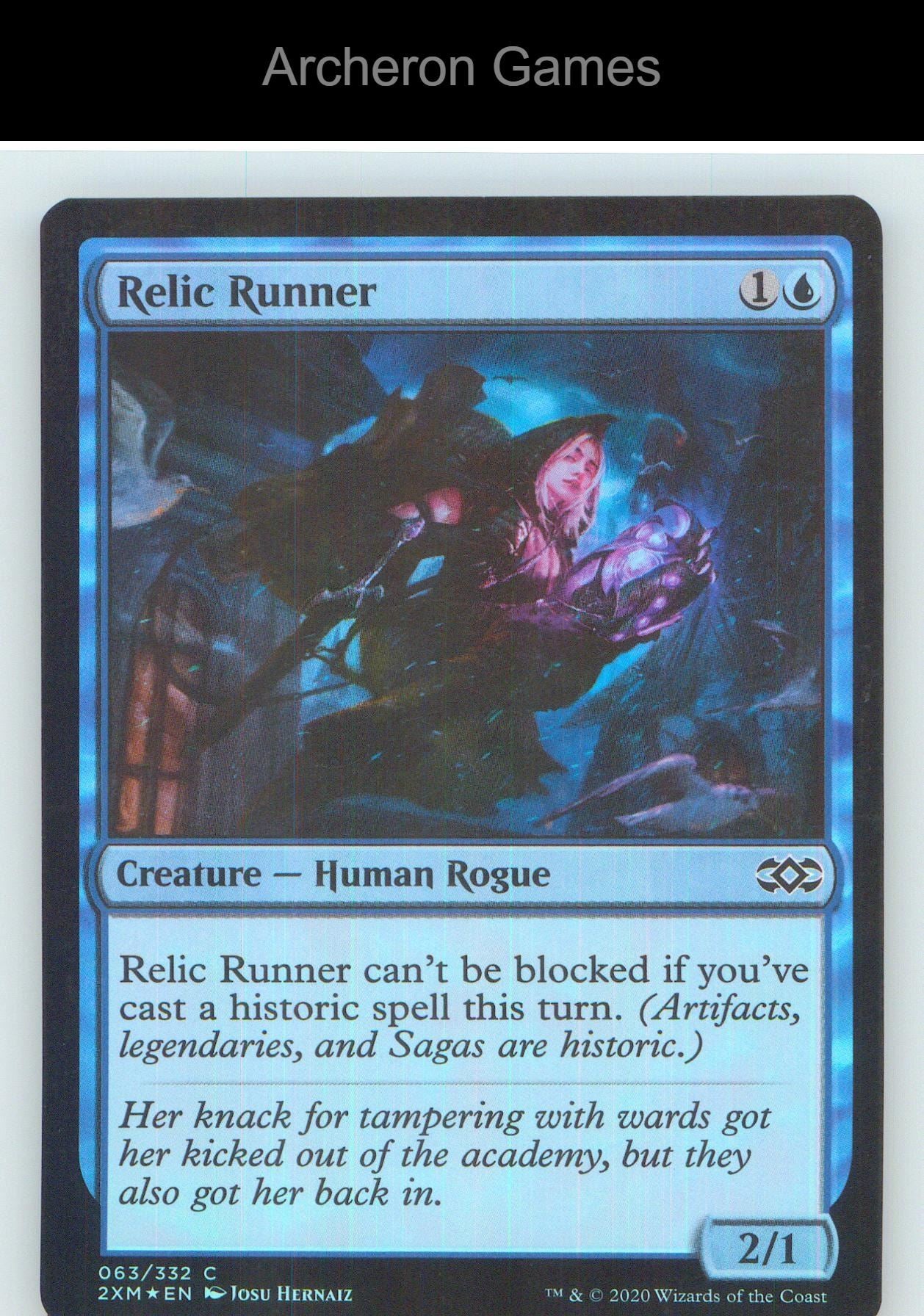 Relic Runner 2XM 63 C MTG Card NM/EX+ Foil