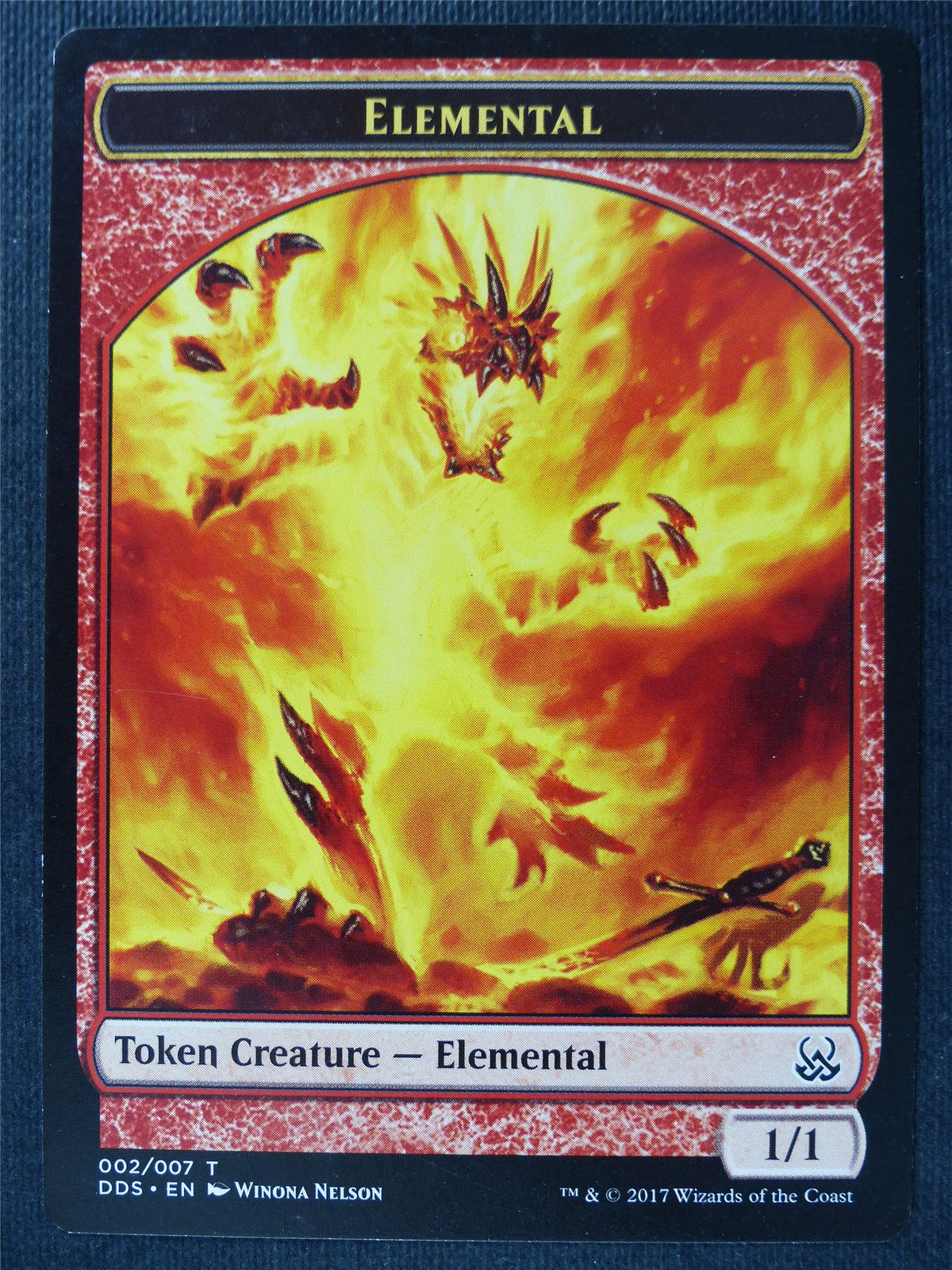 Elemental Token - Mtg Card #1VZ